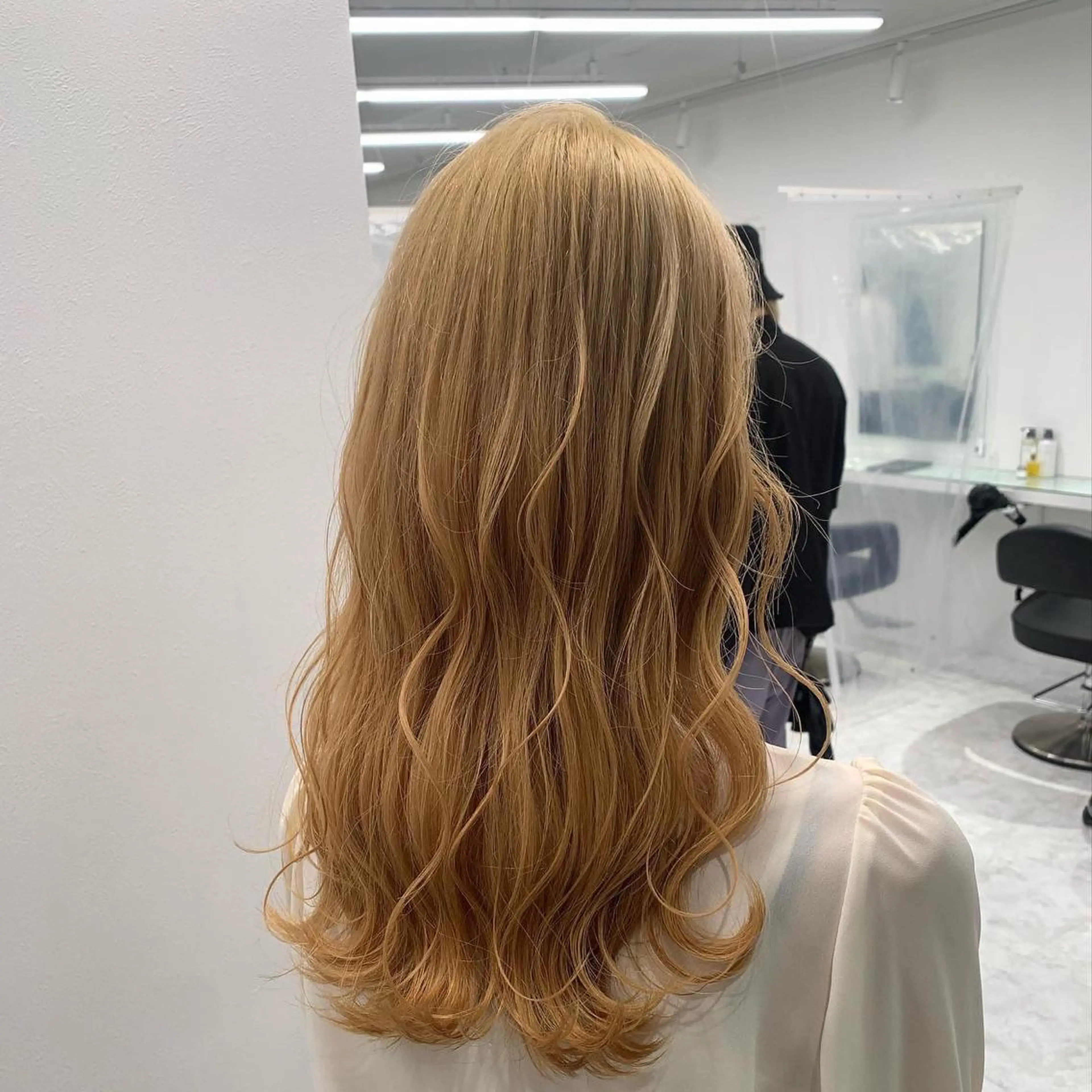 ロング カラー ヘアアレンジ EMANON池袋3rd所属・ダブルカラー｜ なおき｜池袋美容師のヘアスタイル