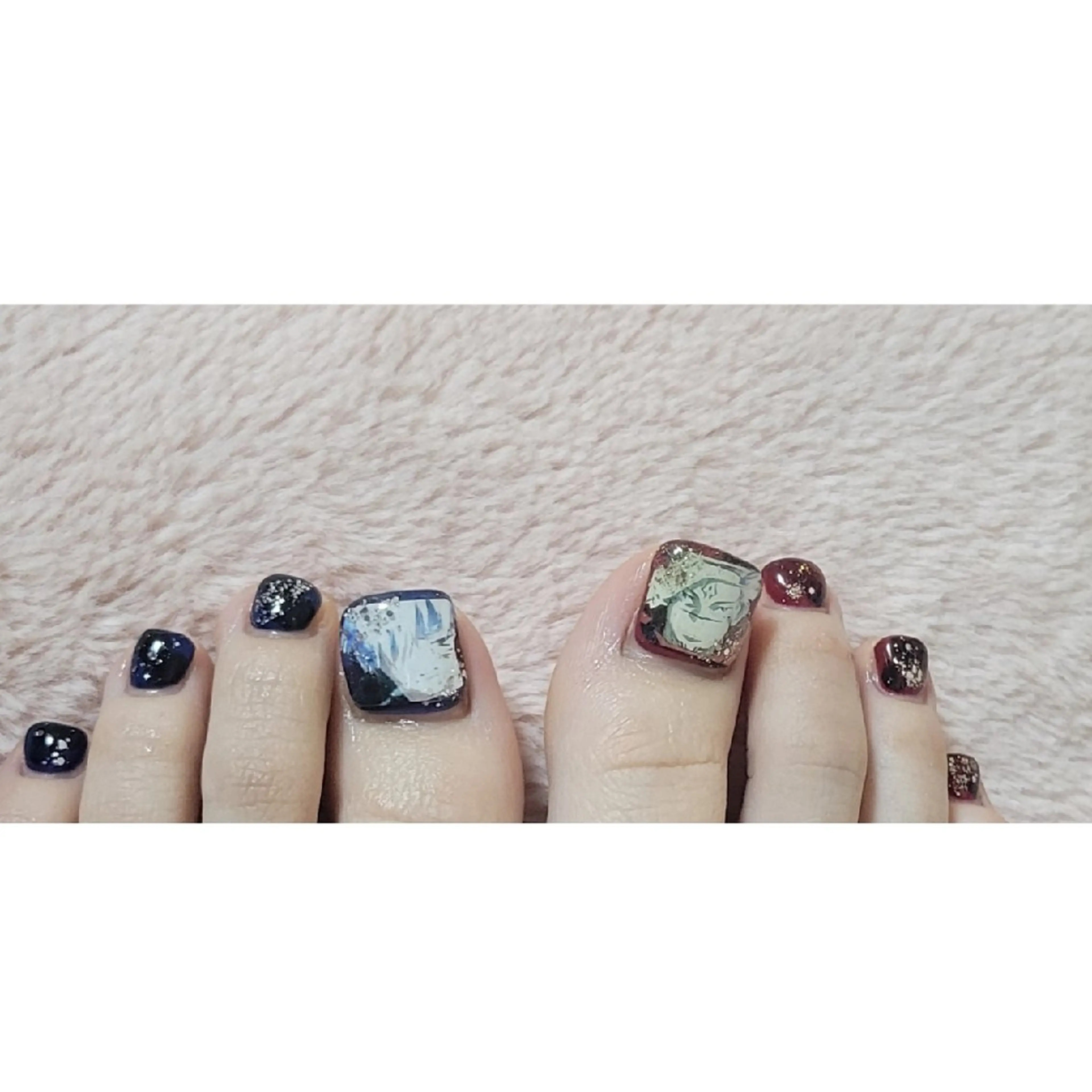 ネイル フットネイル ネイルサロンほっこり kanaのネイルデザイン