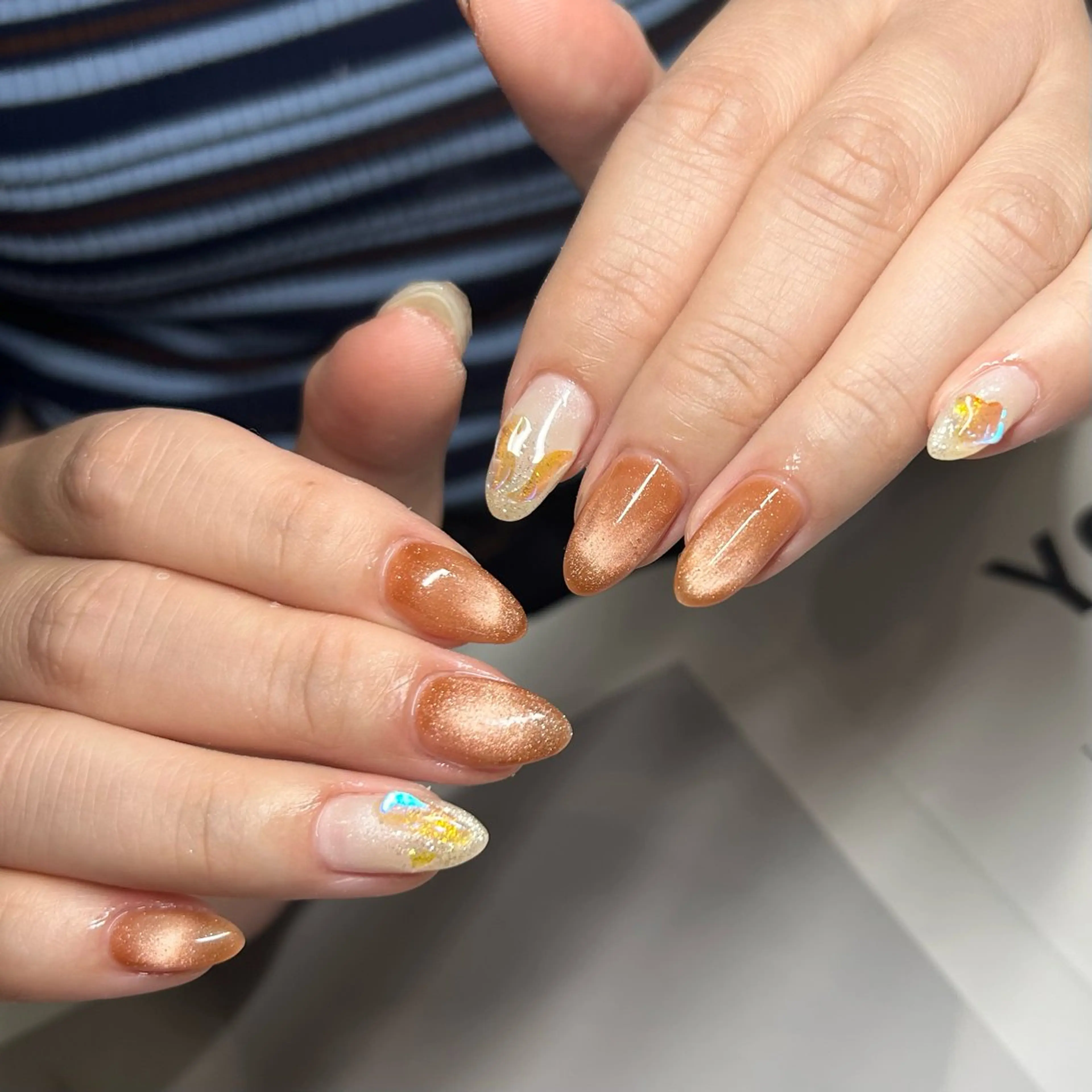ネイル 持ち込み Allure 小山店 結咲(ゆいさ)のネイルデザイン