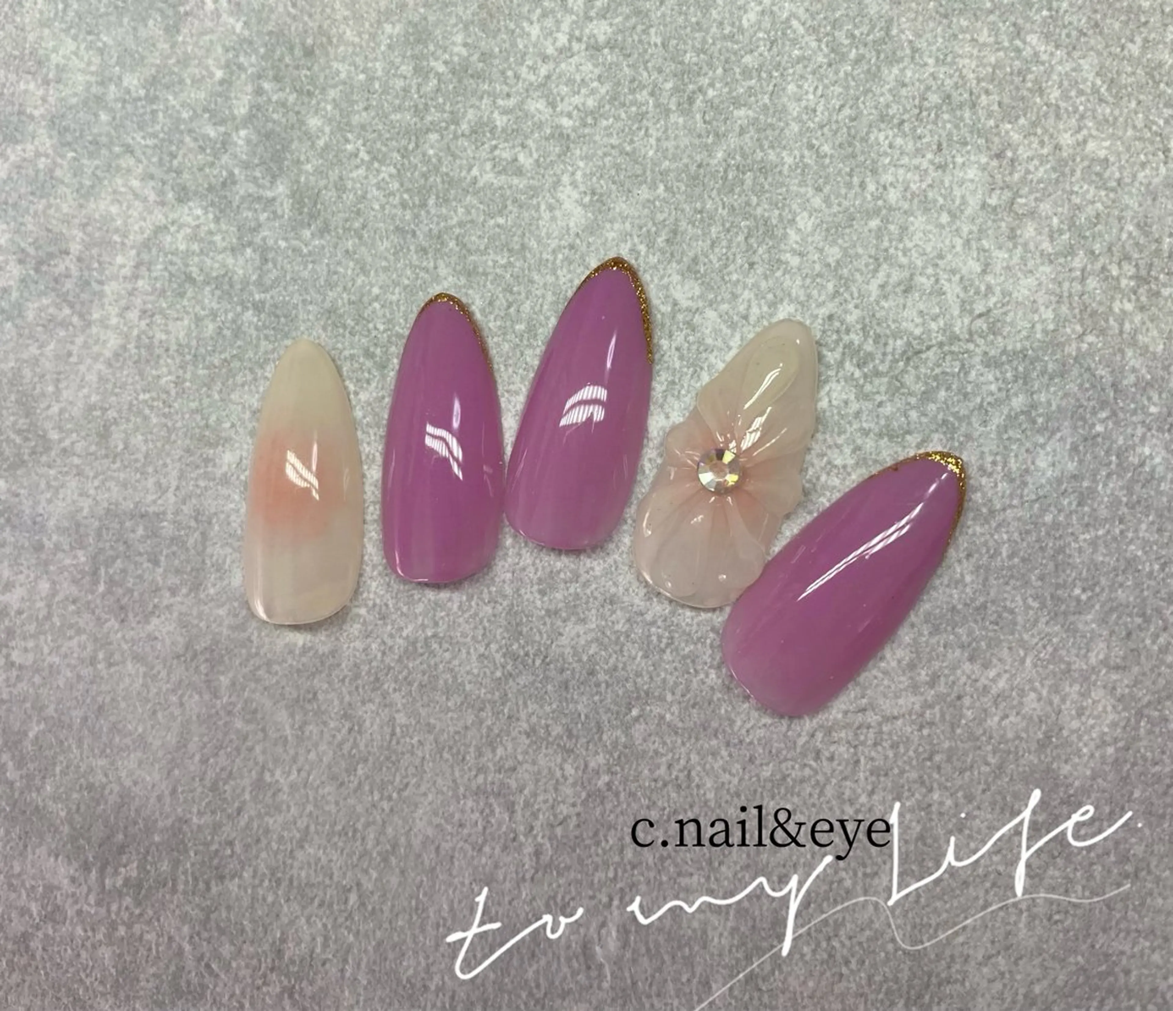 ネイル ハンドネイル C.Nail &Eye筑紫駅のネイルデザイン