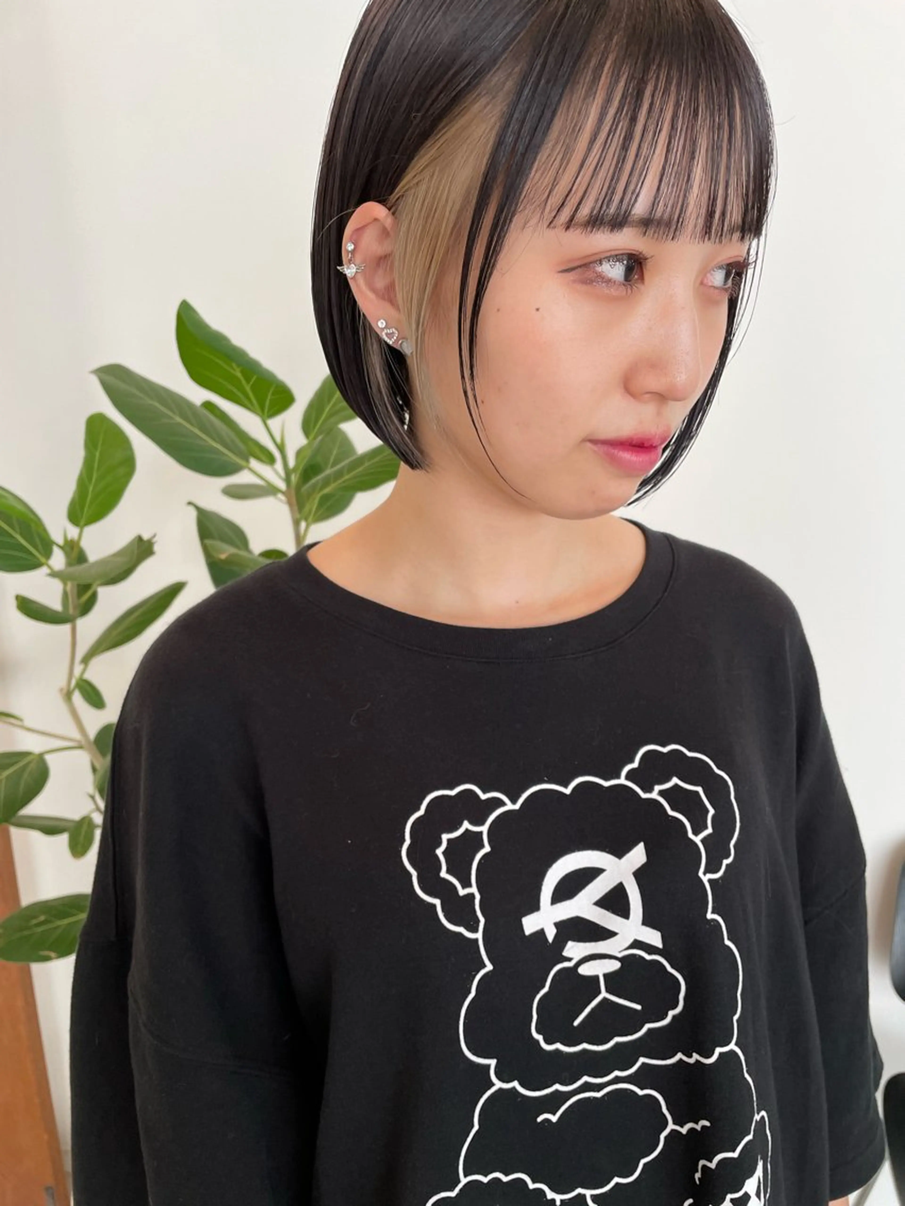 ショート ボブ 顔周りカット カット トリートメント 表参道/ボブ/顔周り wadaのヘアスタイル