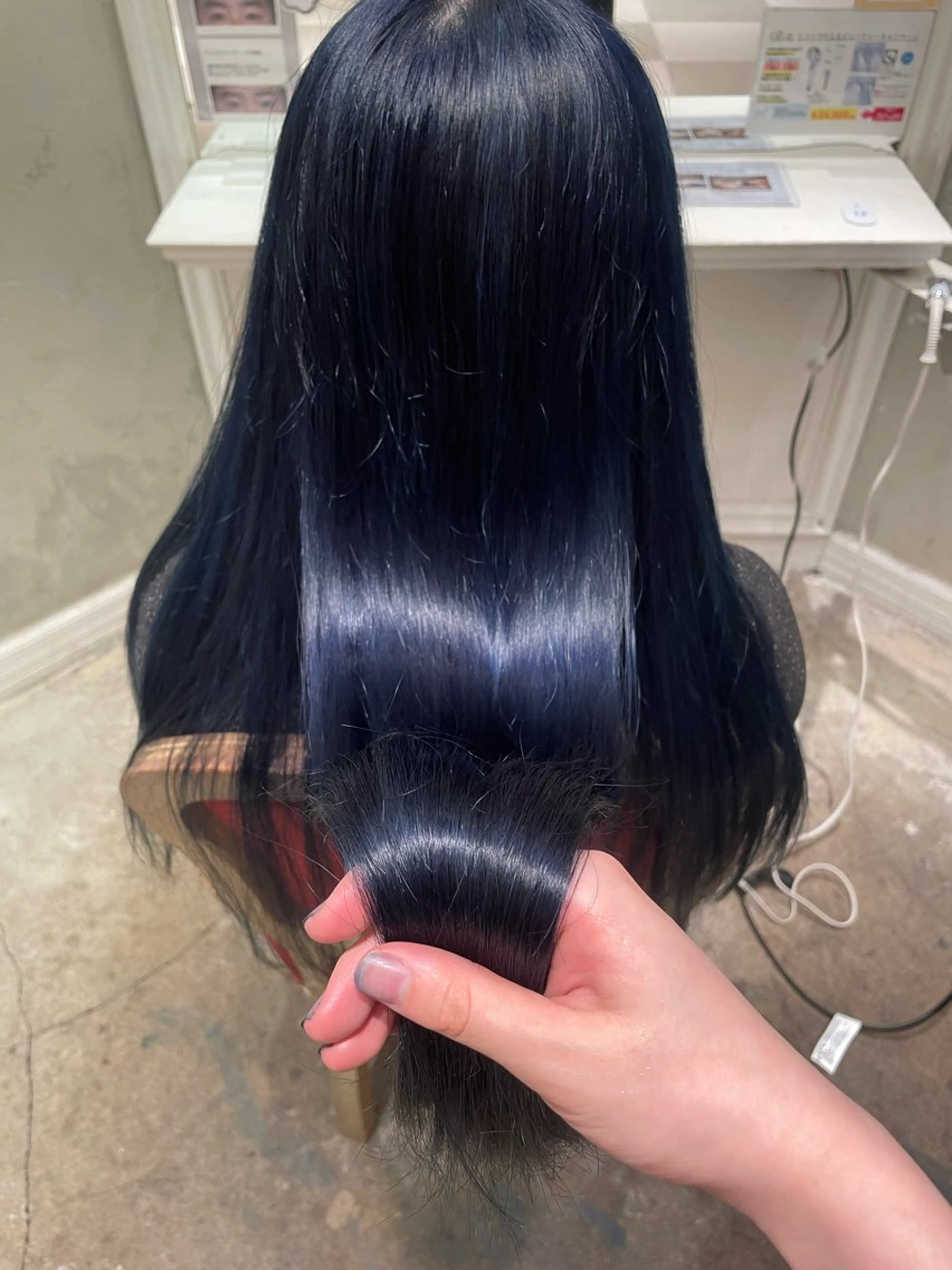 ロング ヘアカラー 無料ショートカット 募集中📛杏のヘアスタイル