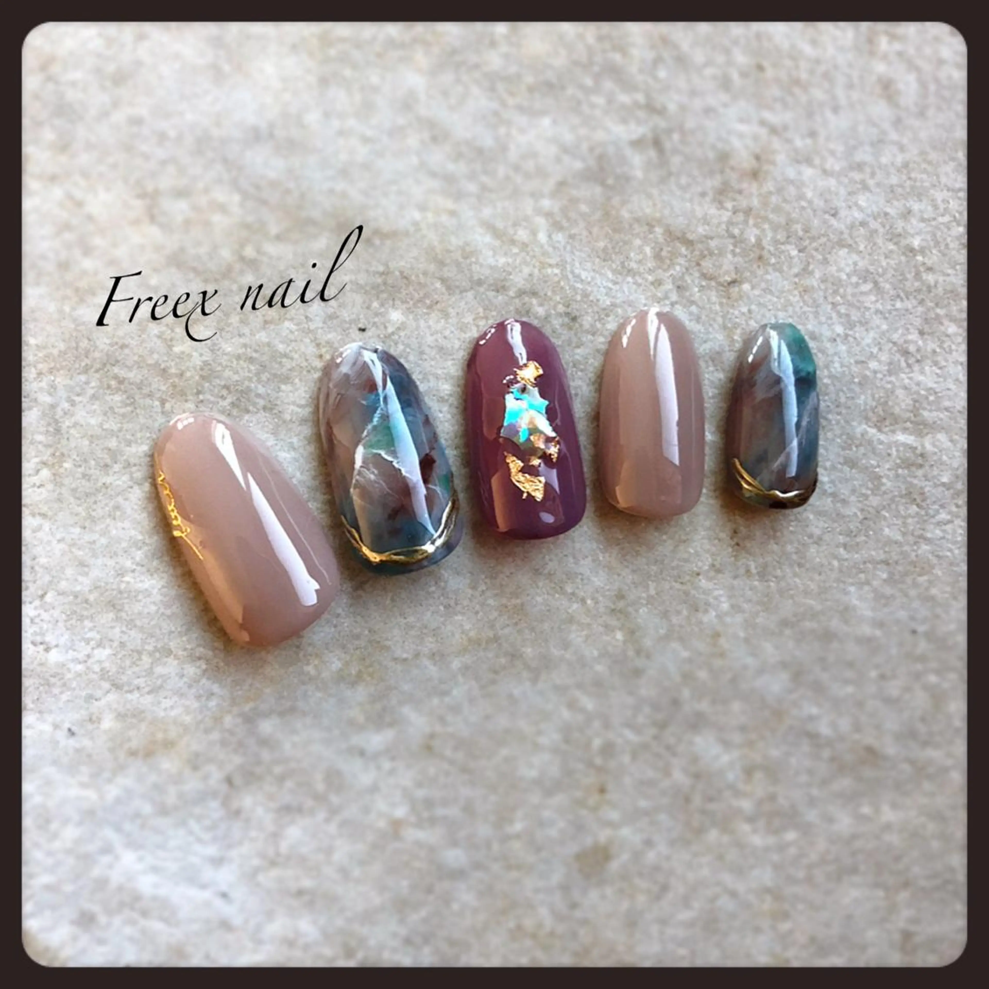 ネイル ニュアンスネイル freex nail /ニュアンス/個性派のネイルデザイン