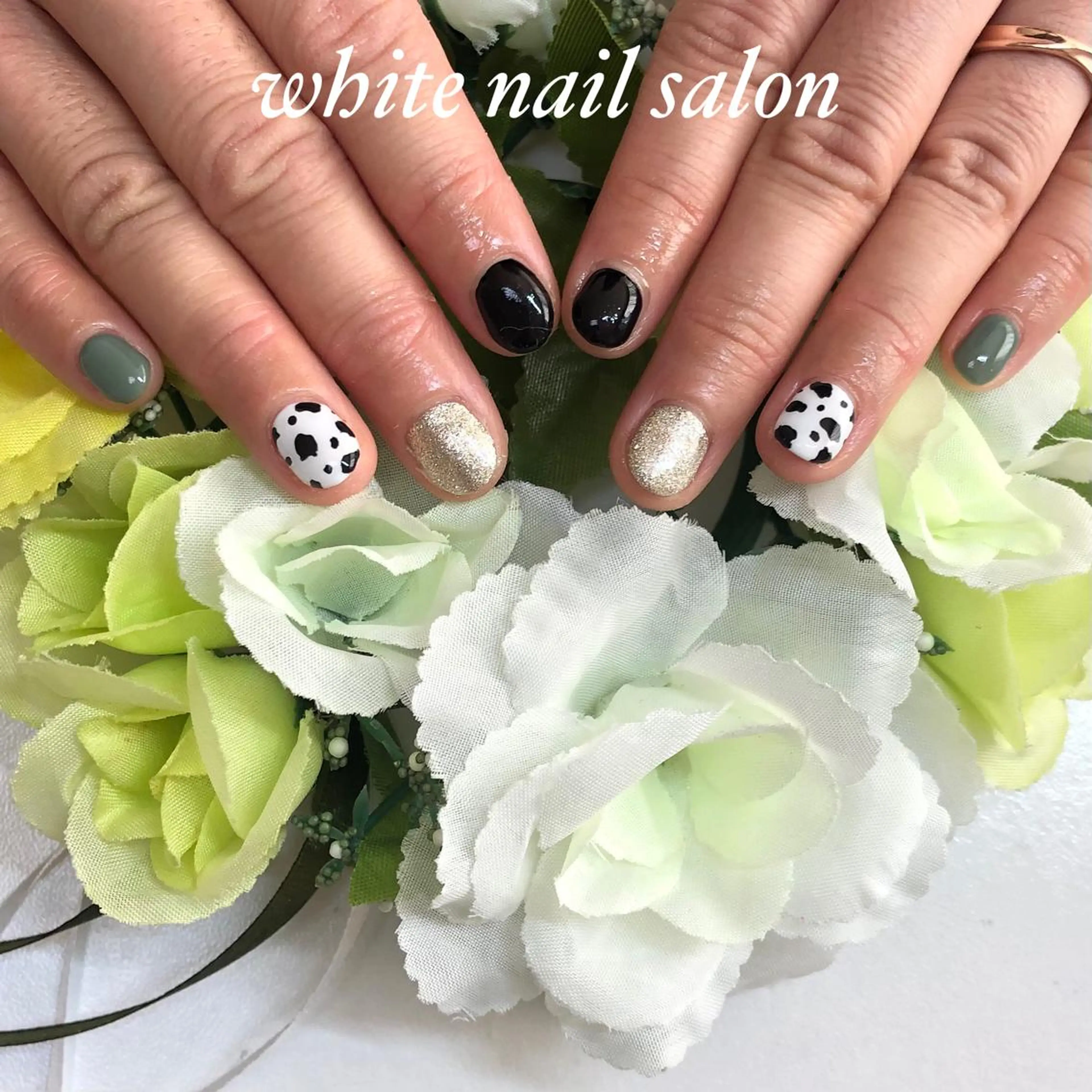 ネイル アートネイル フットネイル フレンチネイル ジェルネイル ハードジェル ハンドネイル white nail salonのネイルデザイン