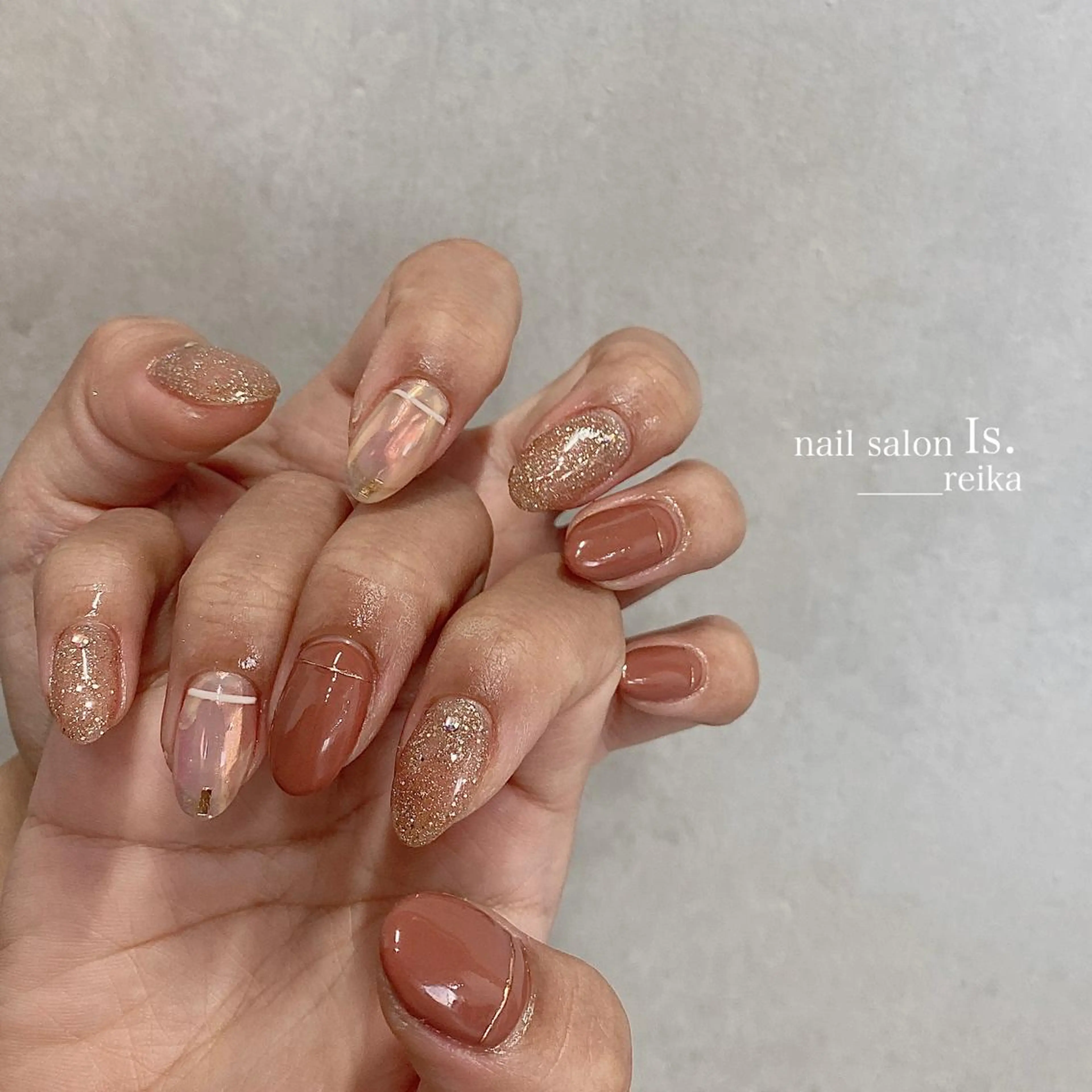 ネイル 持ち込み nail salon Is.  reikaのネイルデザイン