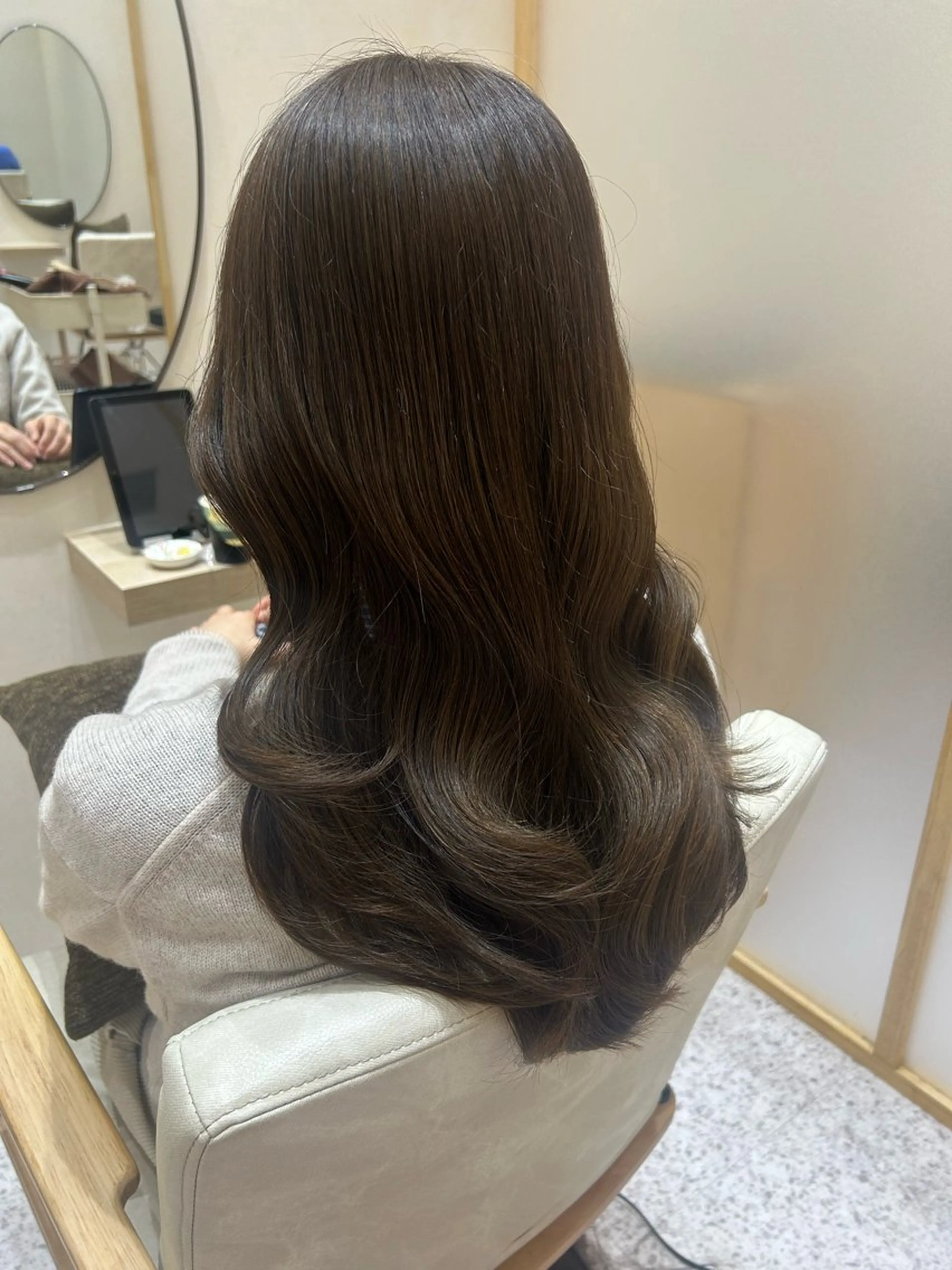 セミロング Yamamoto 半個室美容室zinaのヘアスタイル