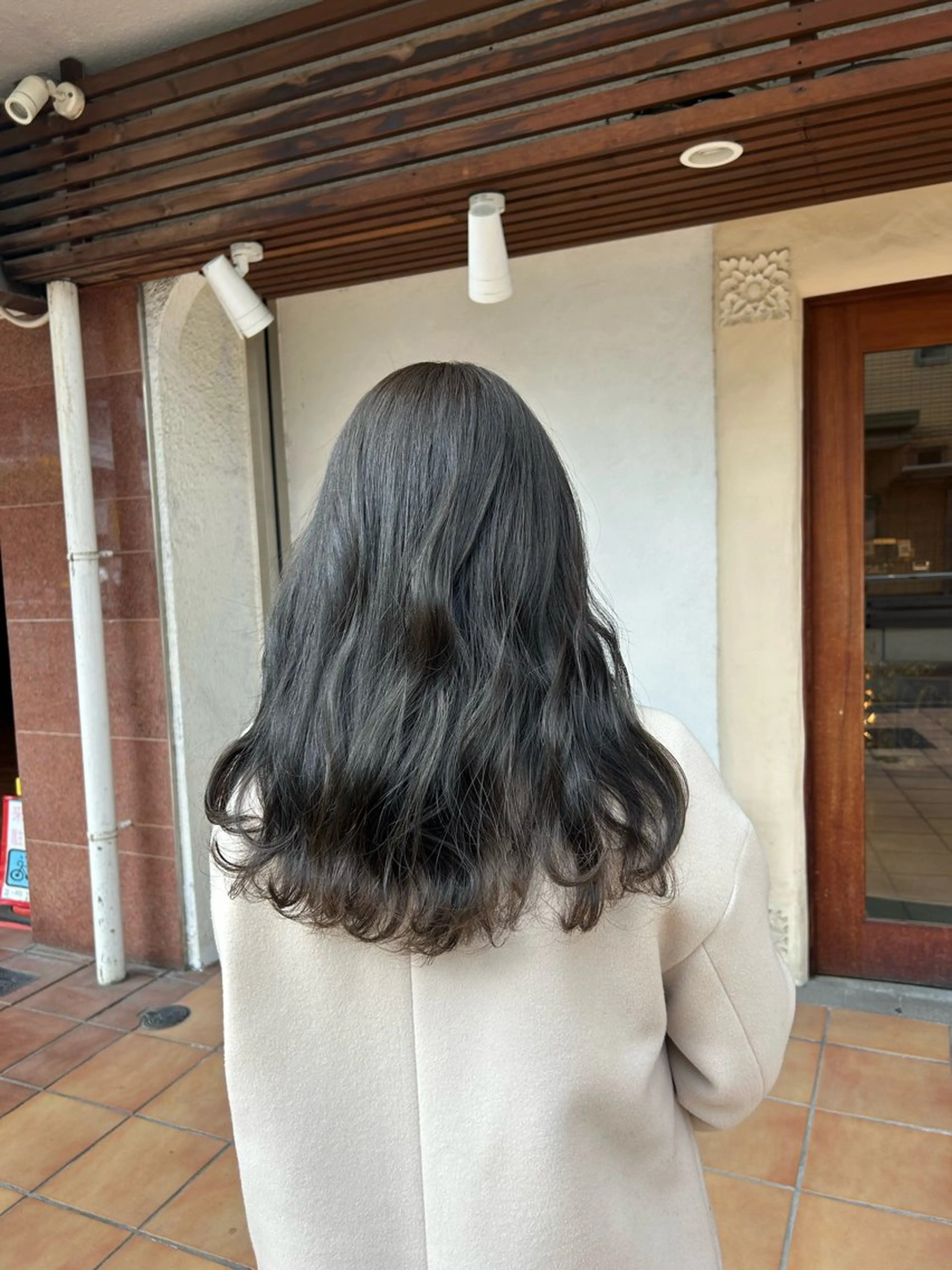 ロング カラー カット ヘアカラー トリートメント ヘッドスパ putri 川邉 優花のヘアスタイル