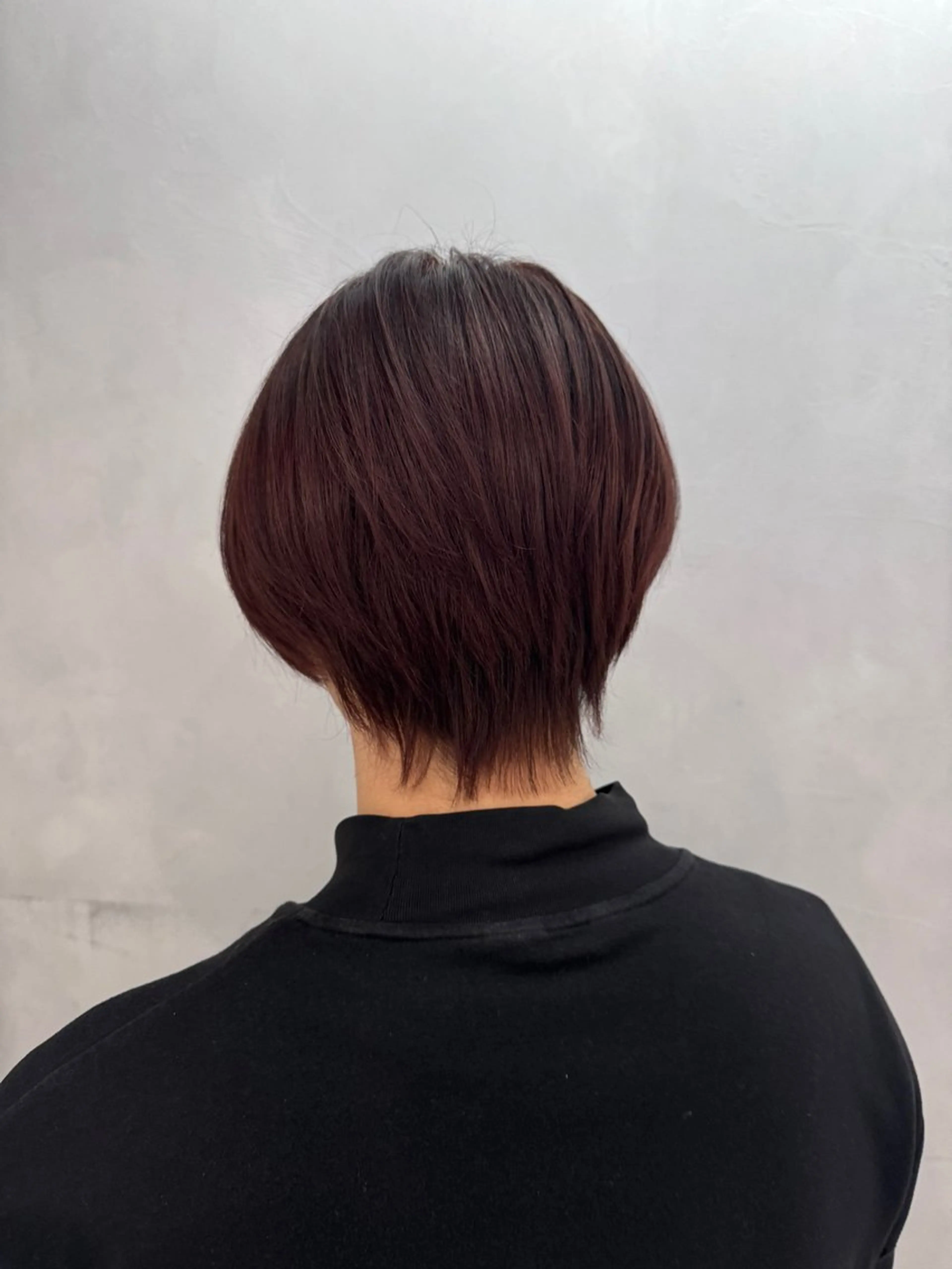 カラー メンズ ブラウンカラー レッドカラー 【似合わせカラー】 西口嶺河のヘアスタイル