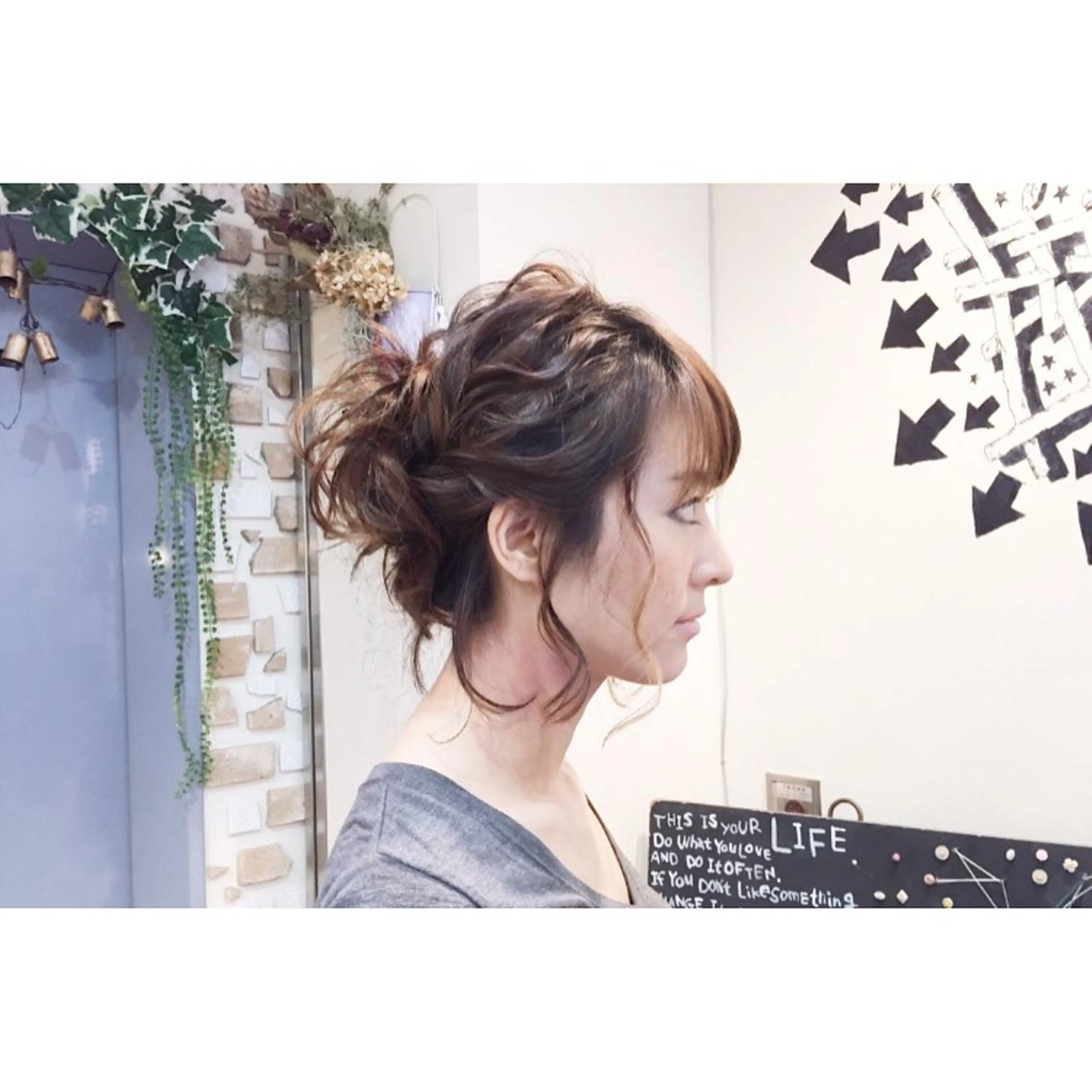 ショート ミディアム セミロング ロング カラー パーマ ヘアアレンジ nike にけのヘアスタイル