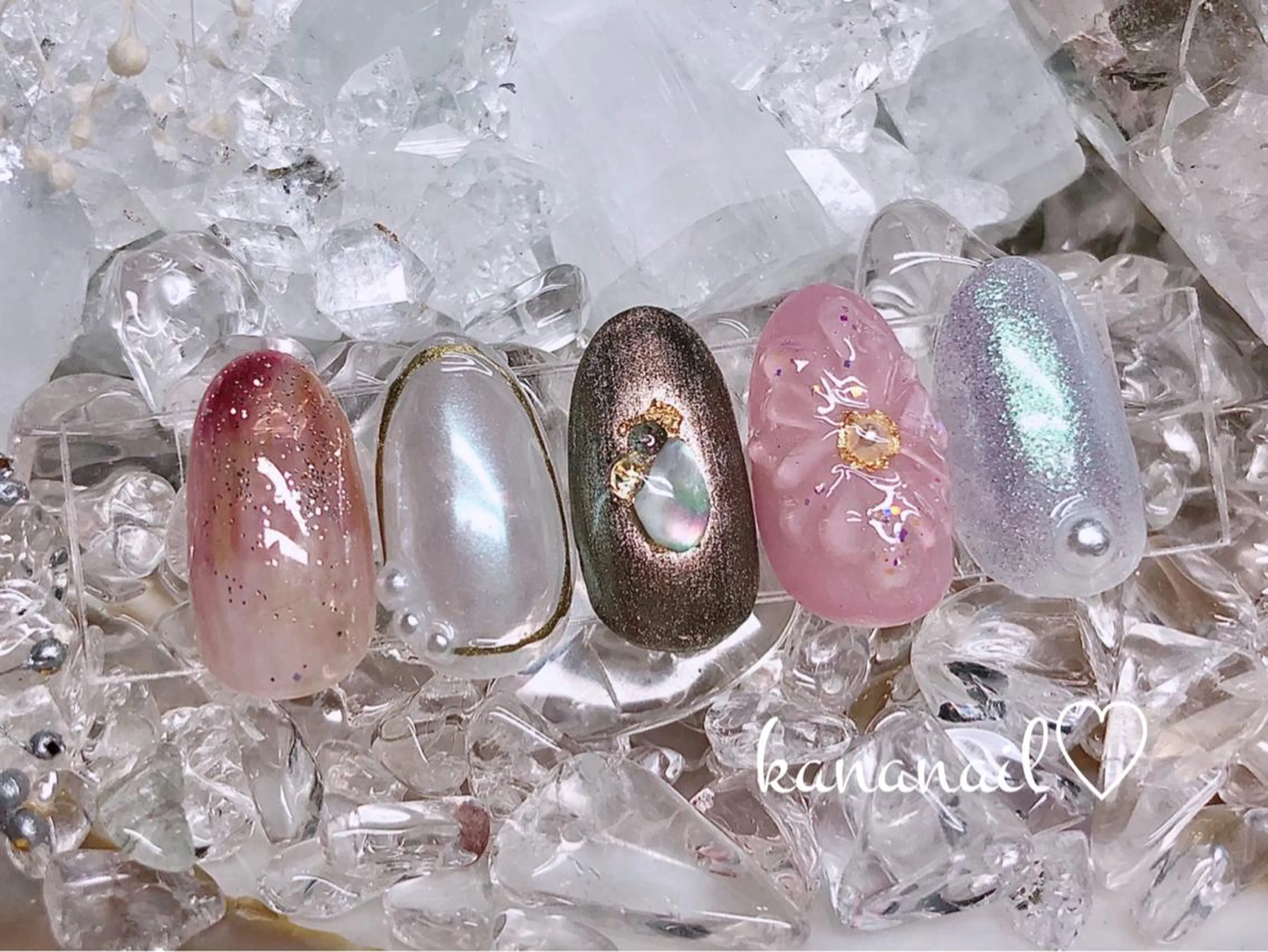 ネイル ミディアムネイル kananail ♡のネイルデザイン
