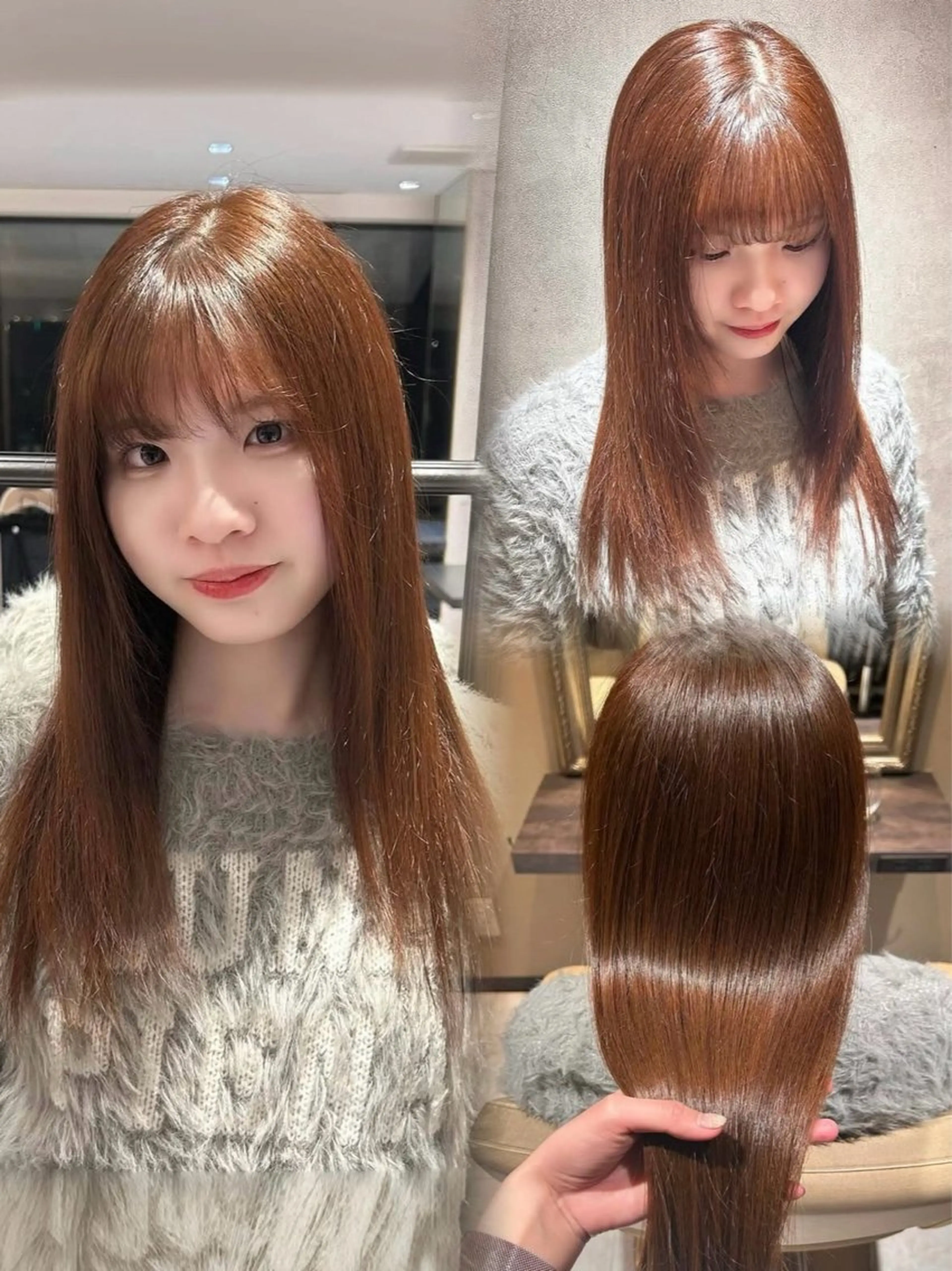 ロング ヘアカラー 🩶kind虎井遥音 カットモデル募集🩶のヘアスタイル