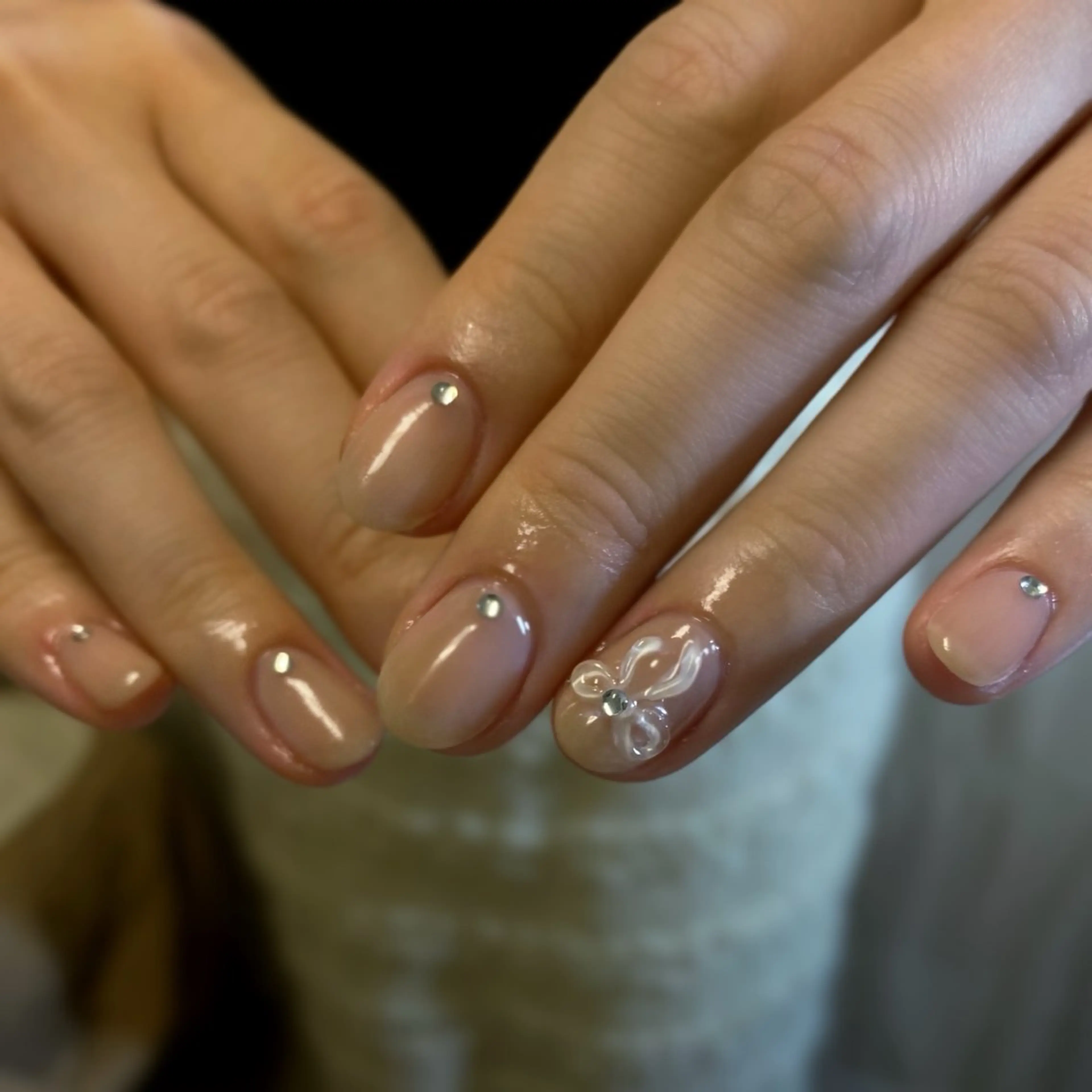 ネイル ニュアンスネイル オフィスネイル シンプルネイル ブライダルネイル ハンドネイル _____jays nailのネイルデザイン