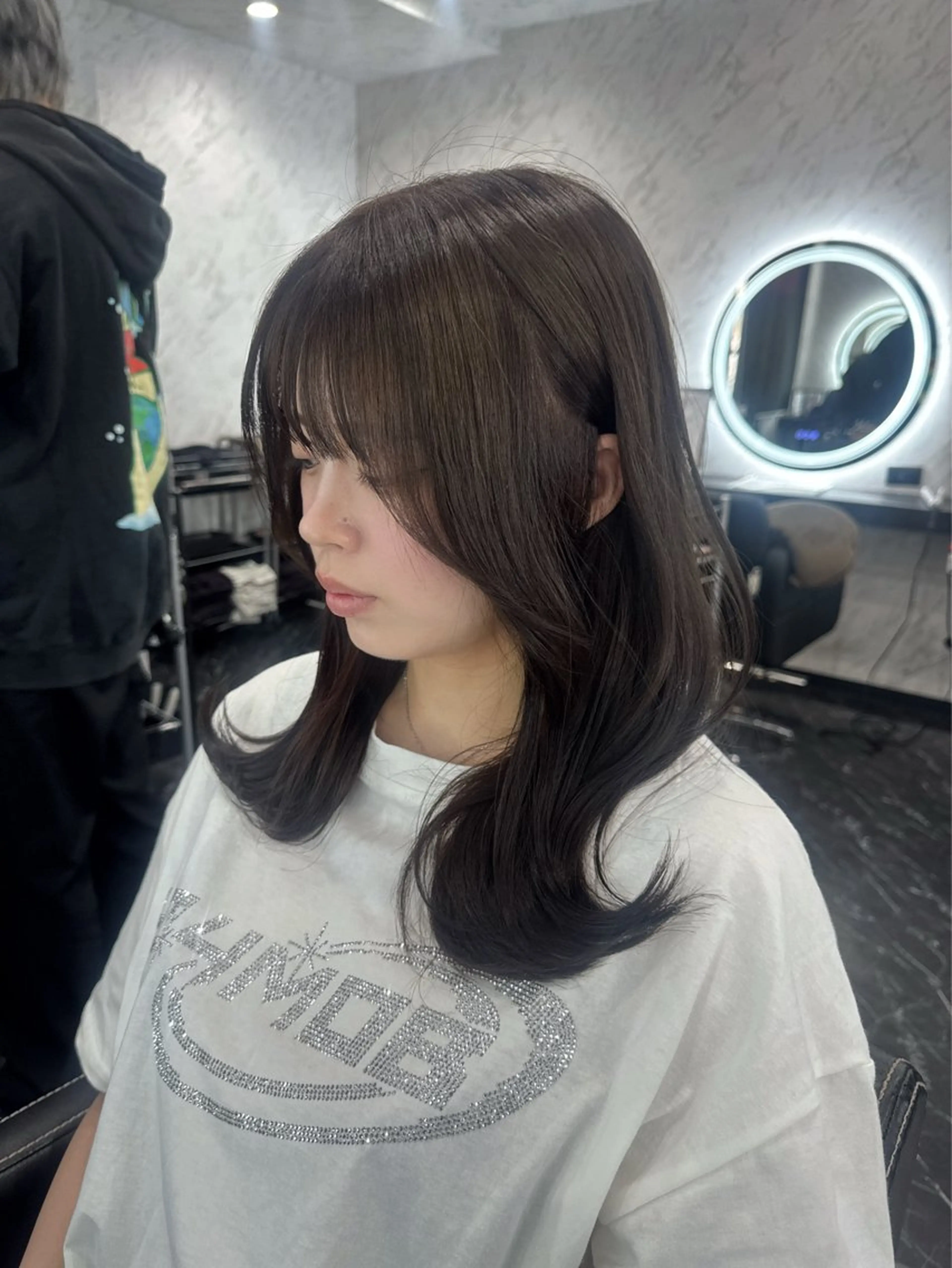 セミロング stylist Momoのヘアスタイル