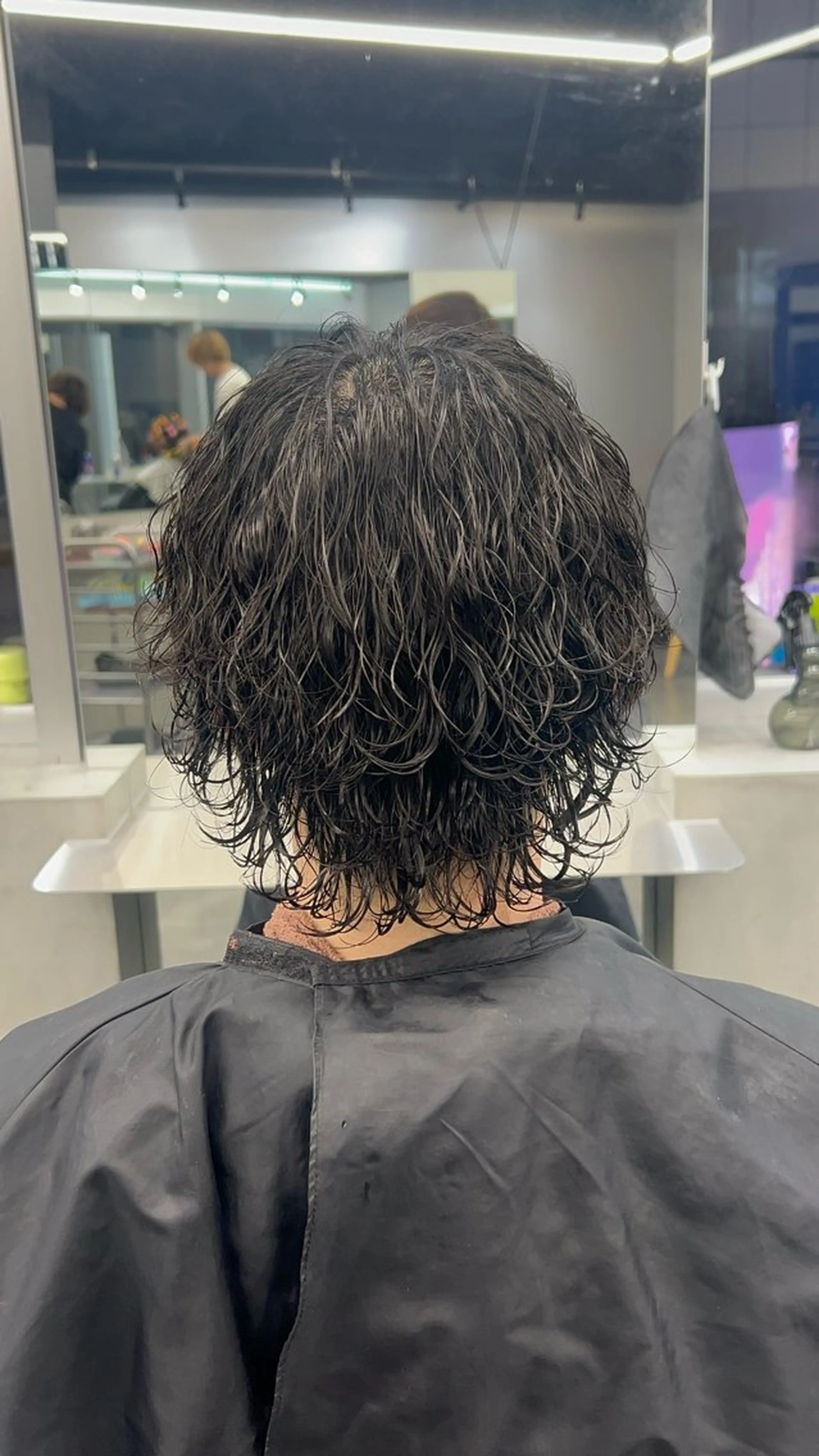 パーマ メンズ 藤平海音/fifth PARKのヘアスタイル