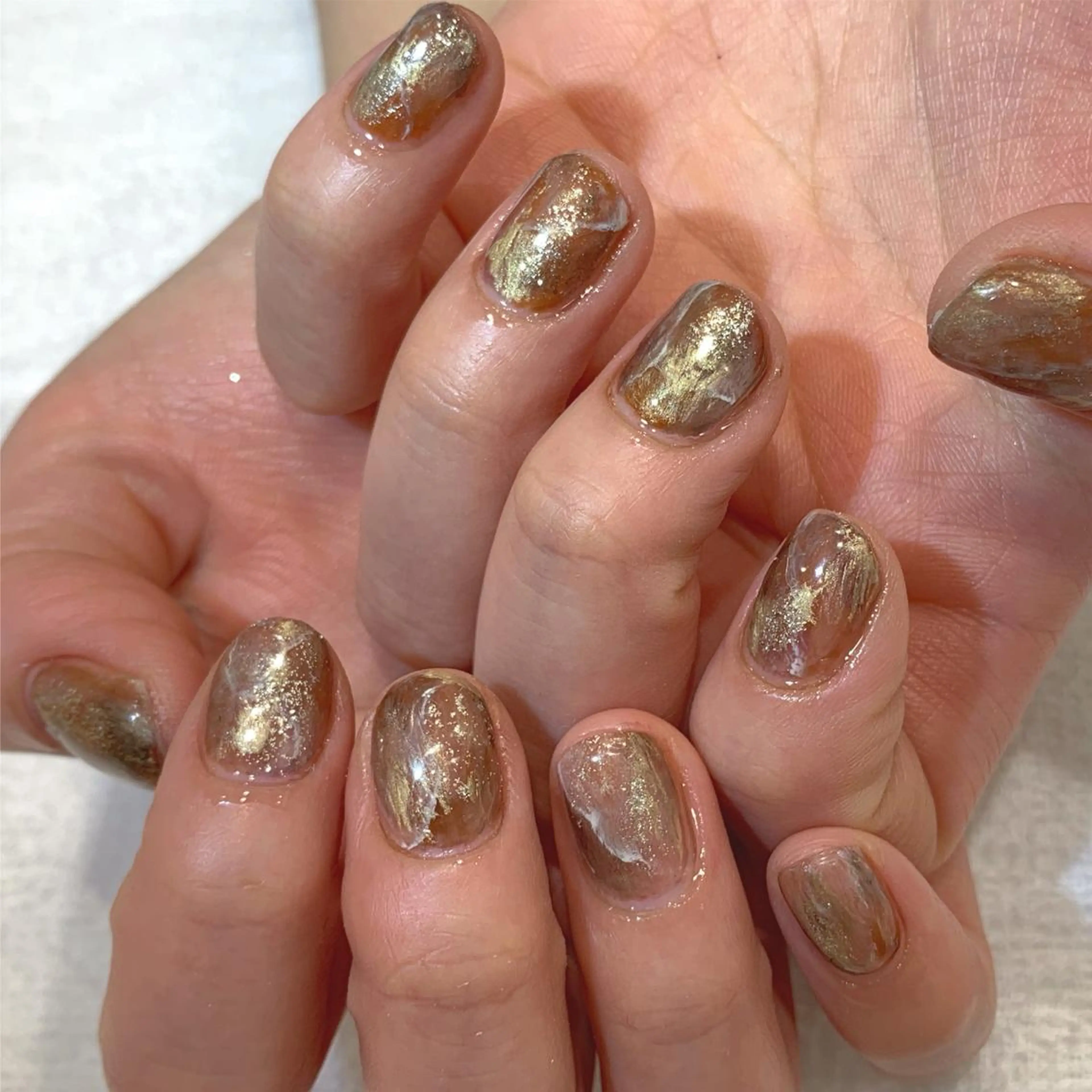 カラー キッズ ネイル ジェルネイル ニュアンスネイル PLUMY さわのネイルデザイン