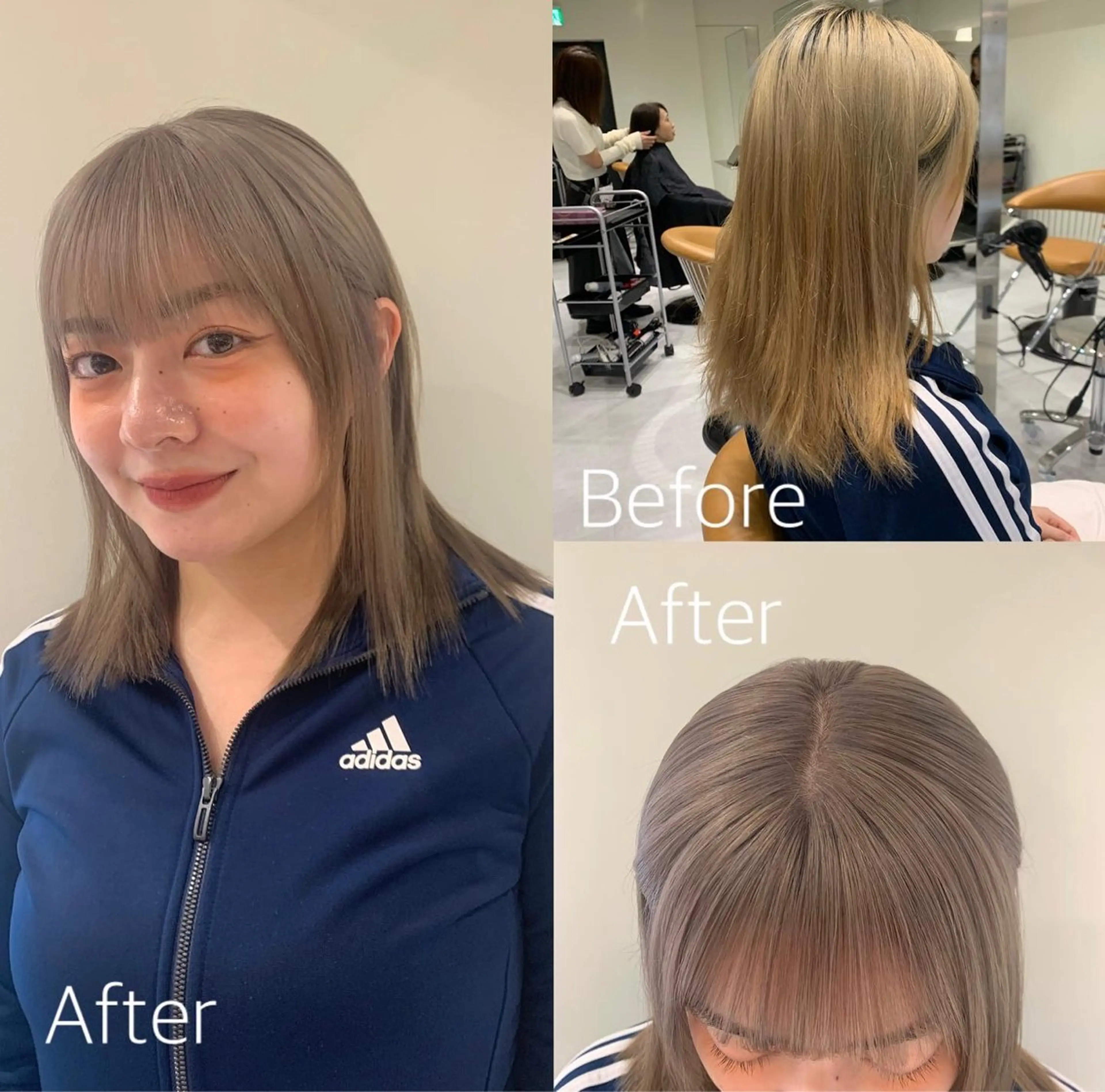 セミロング 伊藤 りいなのヘアスタイル