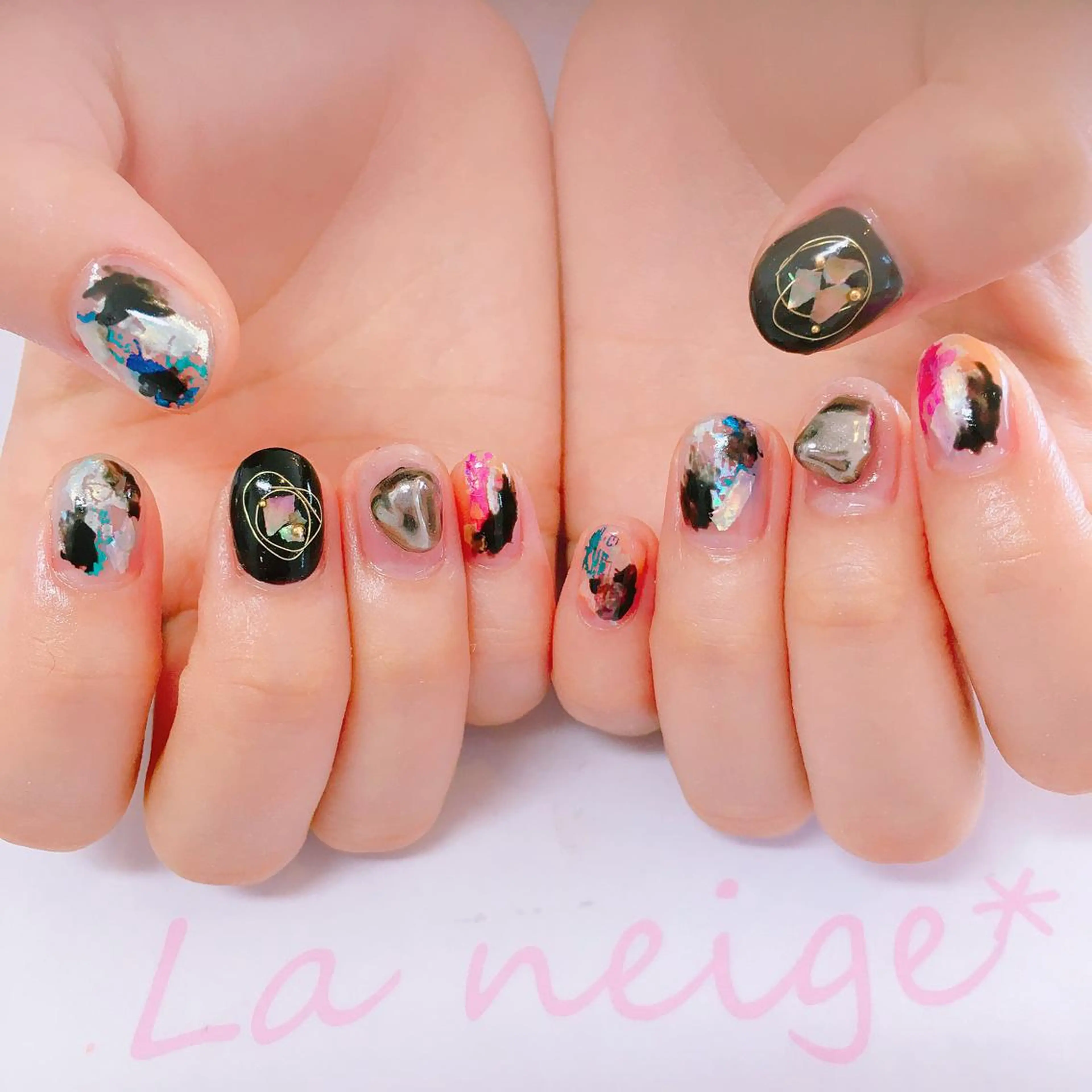 ネイル La neige* yuki 🐩🌙のネイルデザイン