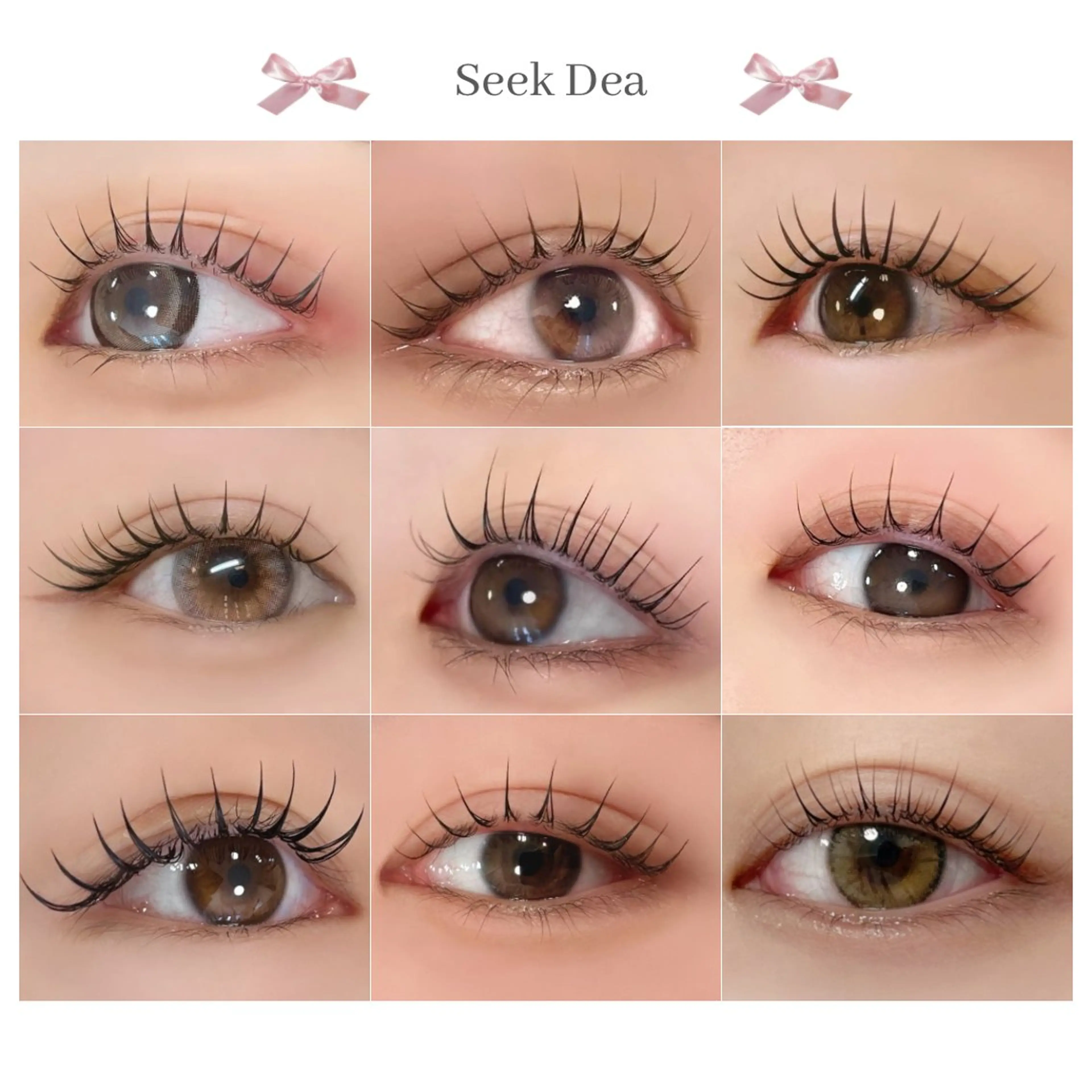 マツエク・マツパ 𝐒eek𝐃ea 🩰ㅤㅤ𝐘uiのマツエク・マツパデザイン