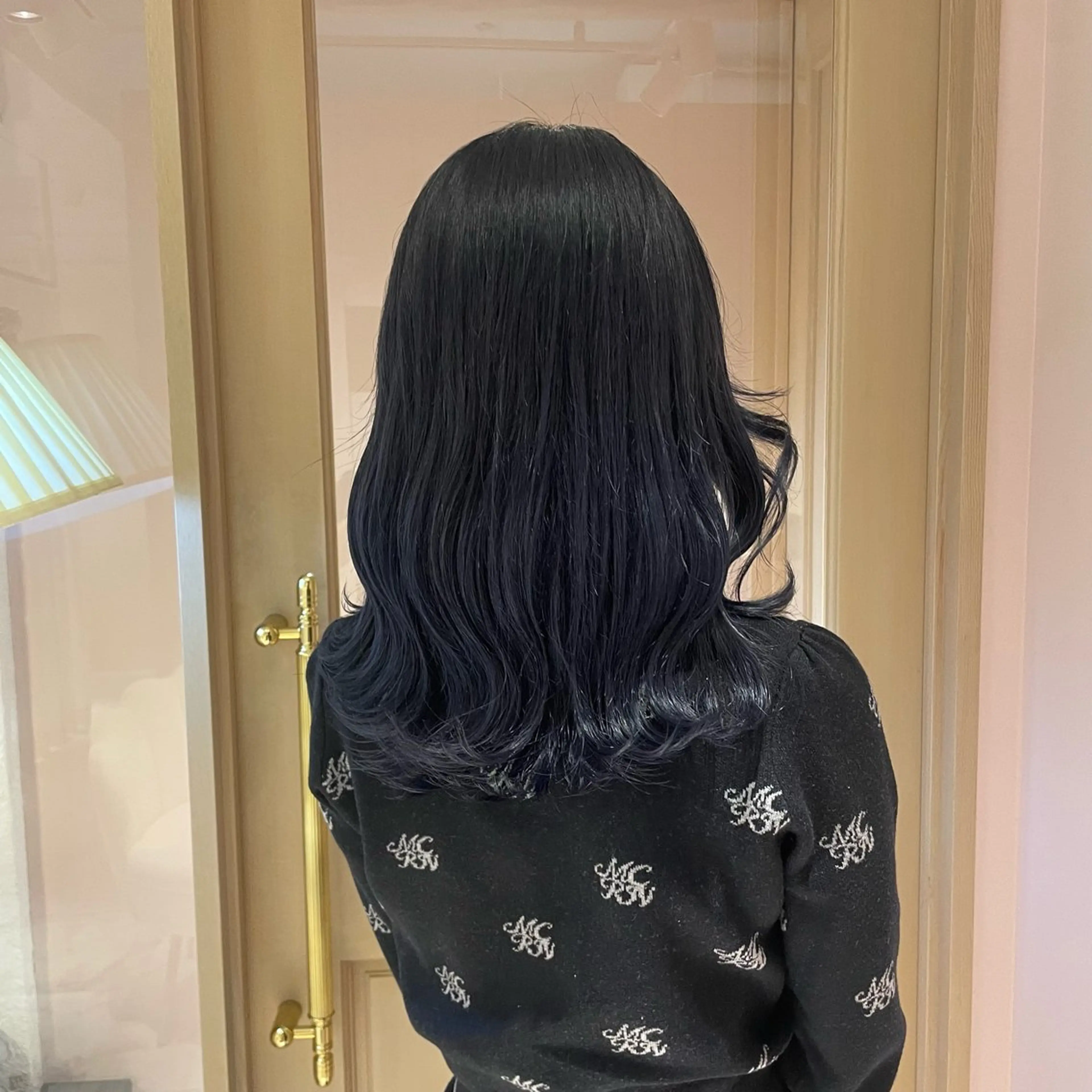 ミディアム マホ/日吉/髪質改善 /レイヤー/ガーリーのヘアスタイル