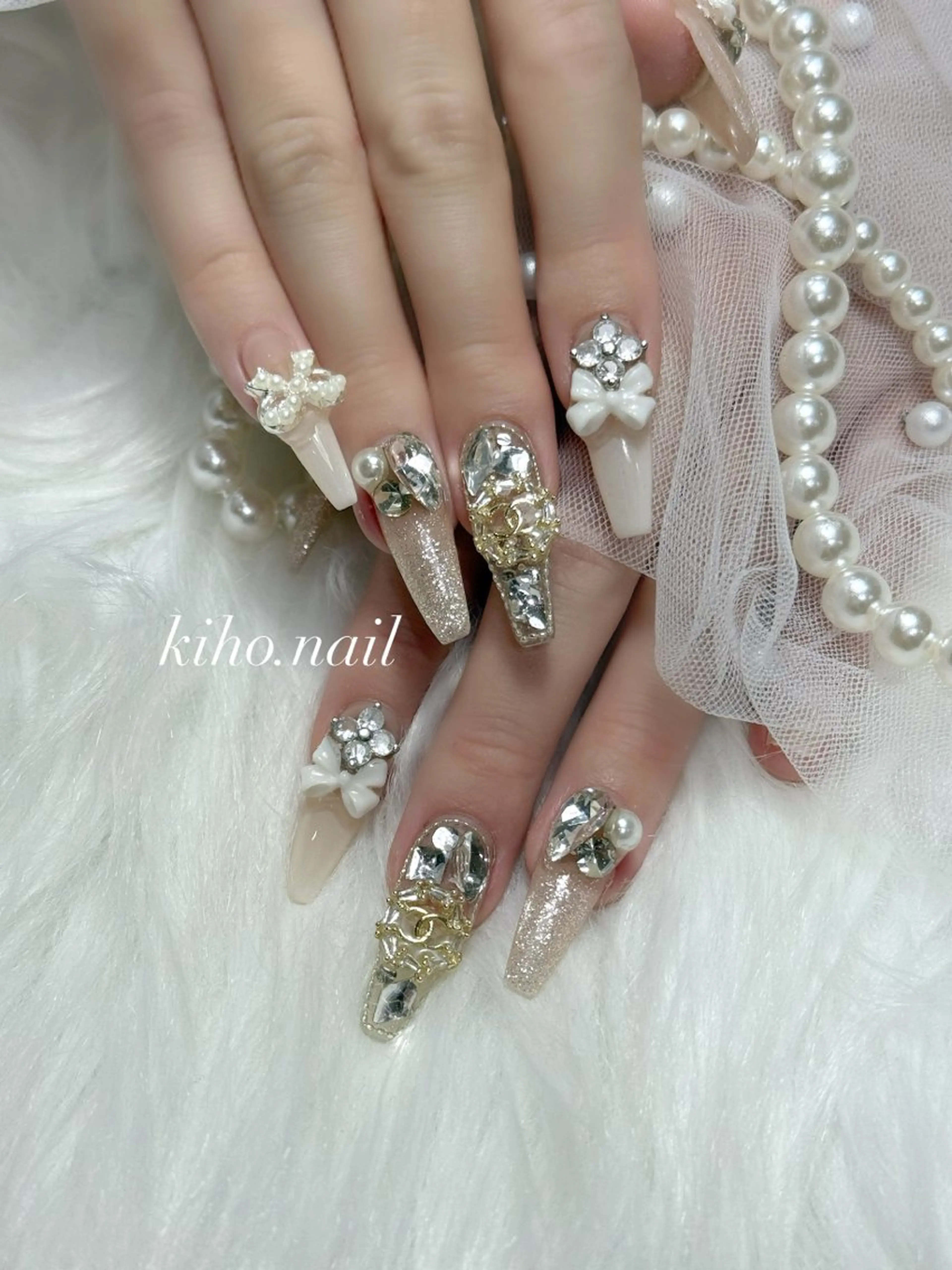 ネイル ハンドネイル KIHO 【週一深夜ネイル】のネイルデザイン