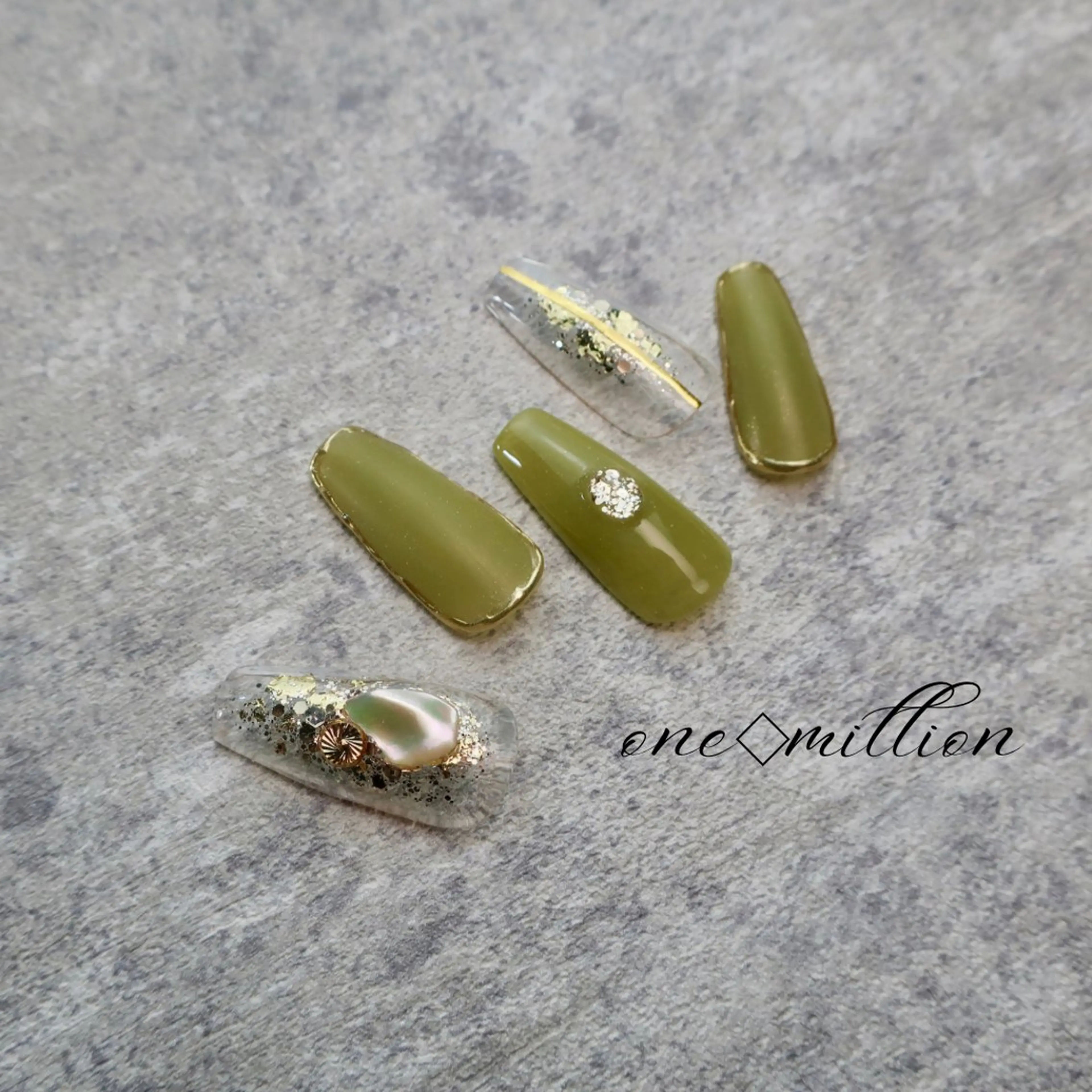ネイル nail salon ワンミリオンのネイルデザイン