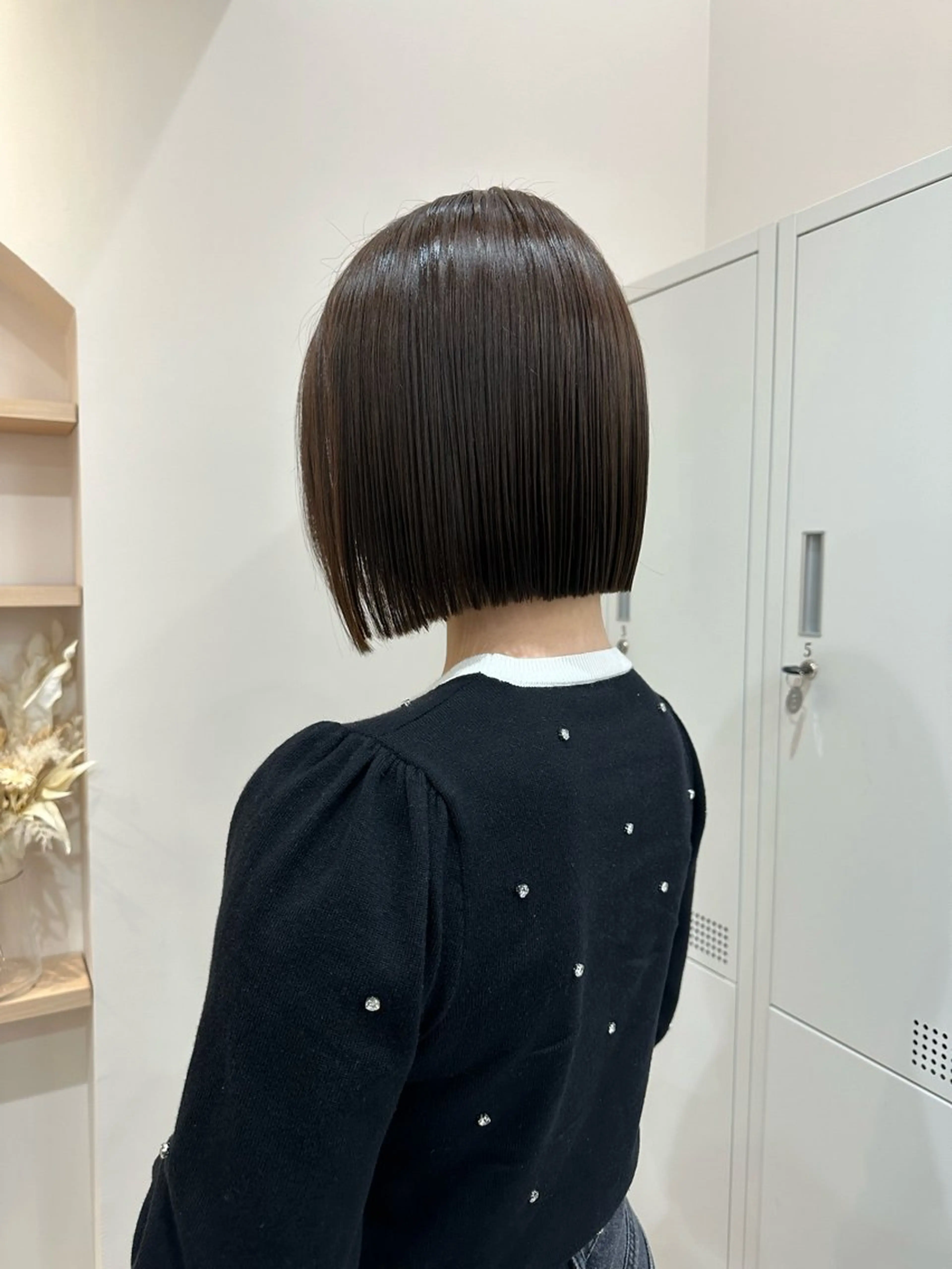 ミディアム カラー ボブ/ハイトーン/ foto miyu☆のヘアスタイル