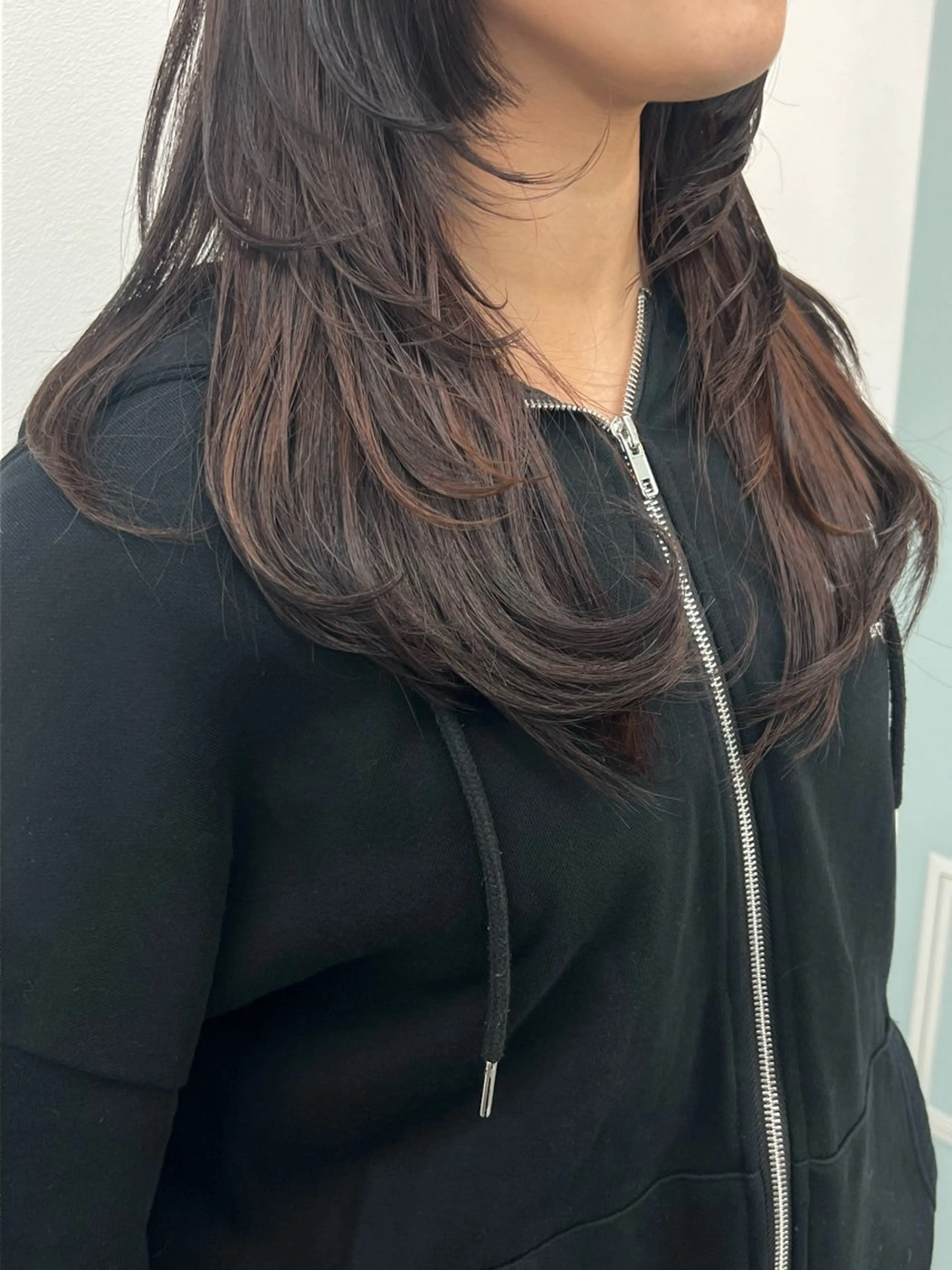 ロング メンズ/パーマ /フェード/岡山秀人のヘアスタイル