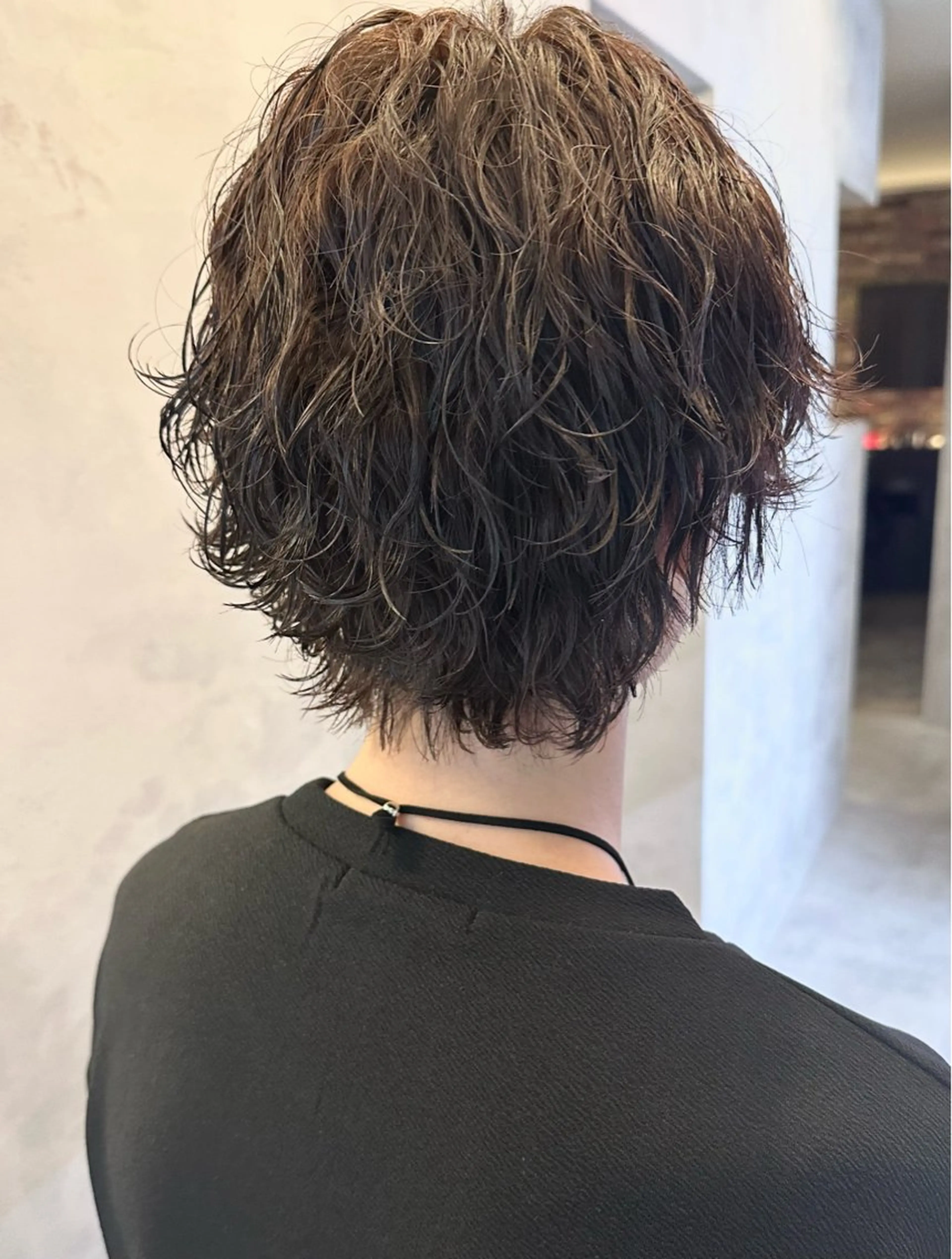 パーマ メンズ メンズパーマ 波巻きパーマ メンズ専門美容師 RIOのヘアスタイル