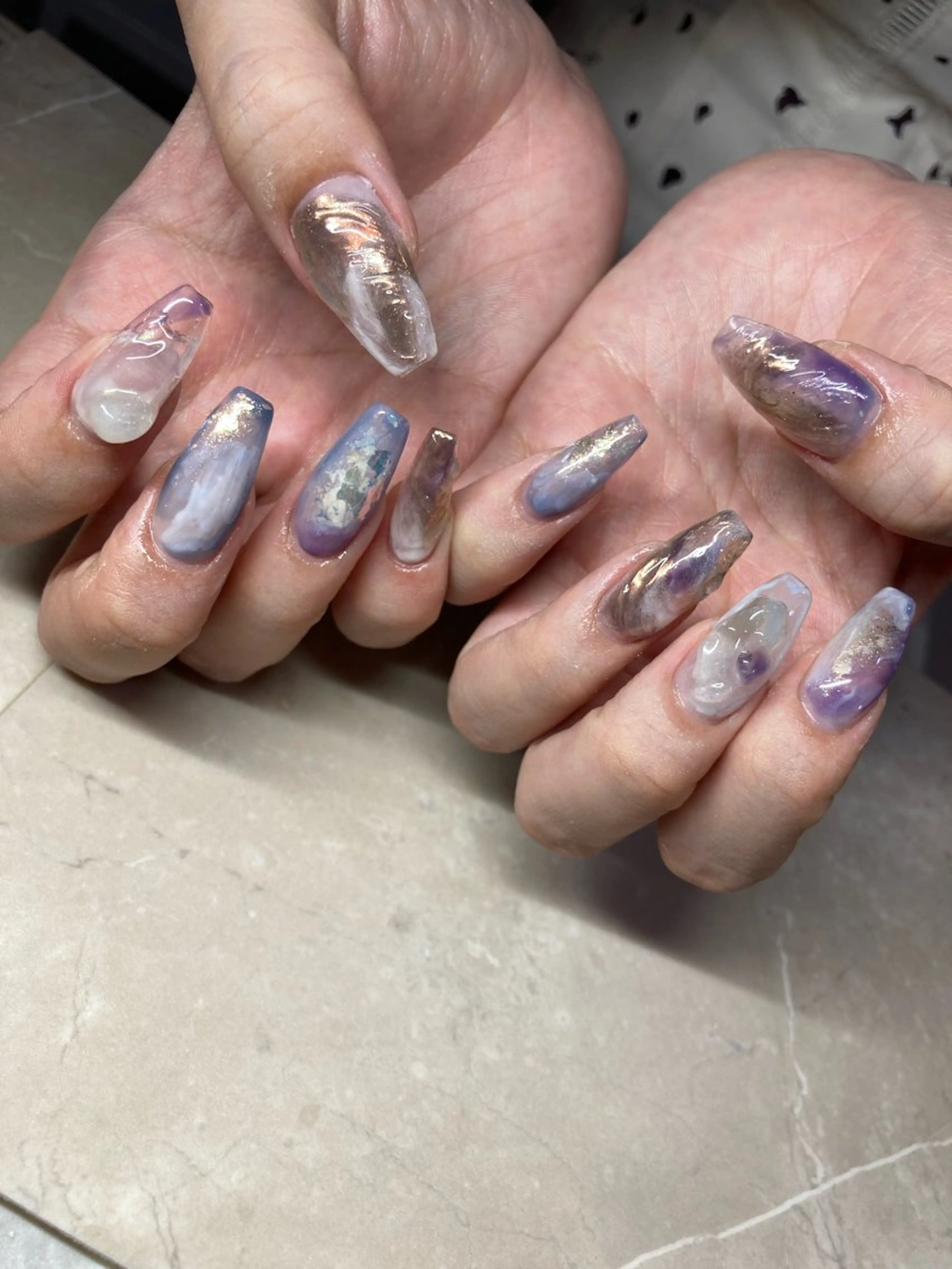 ネイル スカルプネイル elu ：nail＆eyeのネイルデザイン