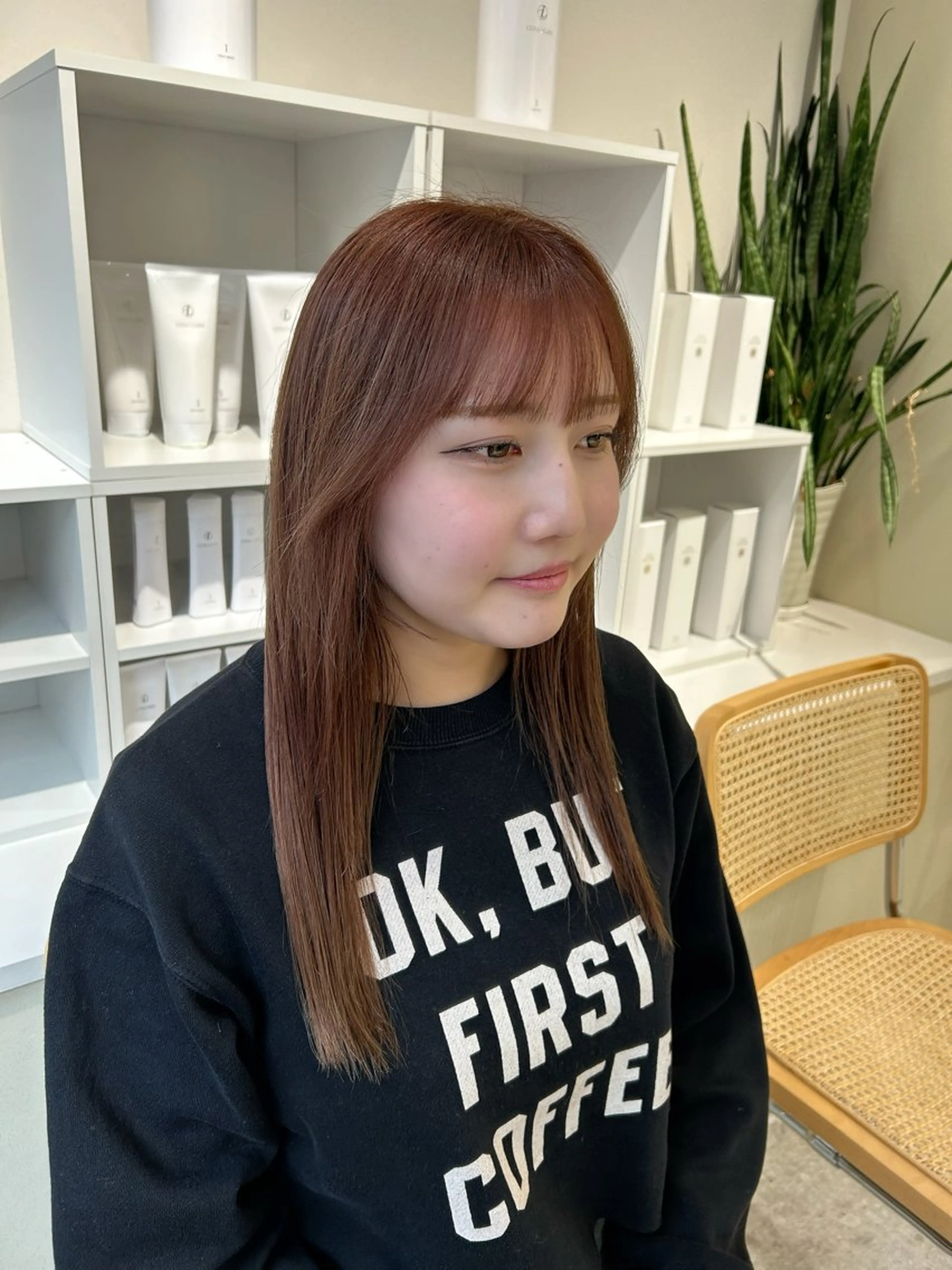 ロング カラー ブリーチ 透明感カラー カット ヘアカラー トリートメント 🩰ニシムラヒカリ 半個室salon♡*のヘアスタイル