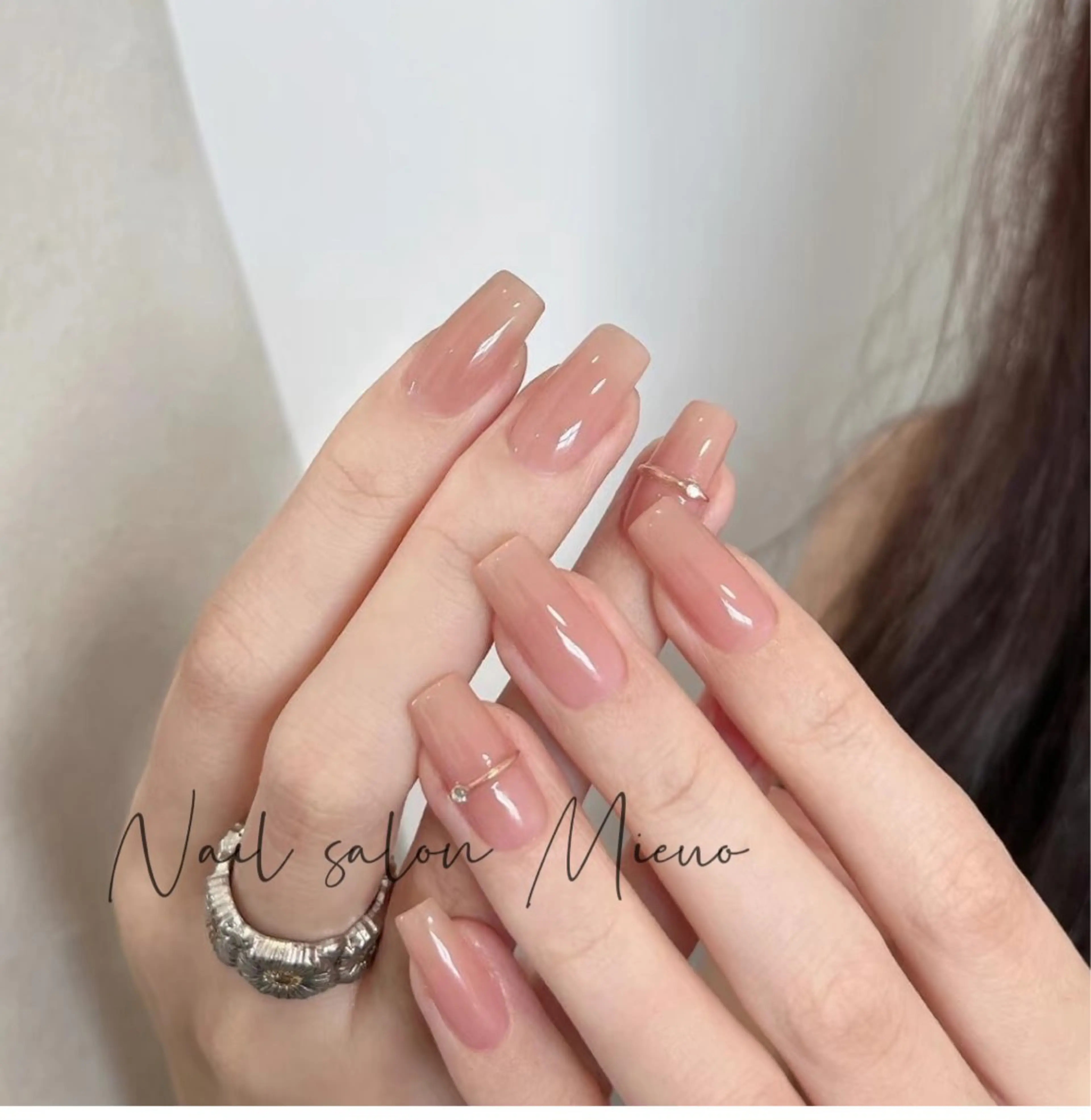 ネイル アートネイル ミラーネイル ハンドネイル ネイルサロン ミューオのネイルデザイン