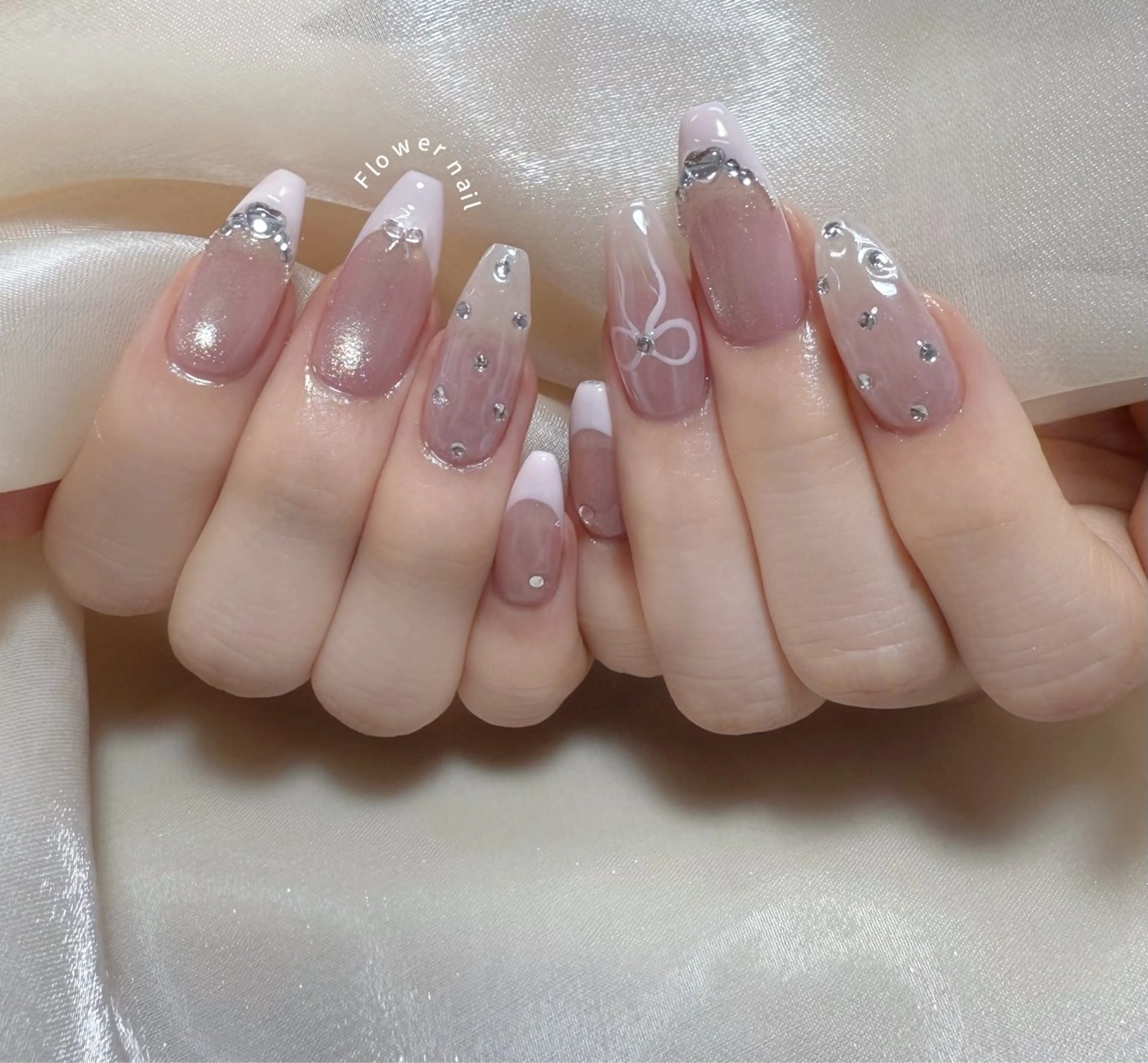 ネイル ハンドネイル Flower nailのネイルデザイン