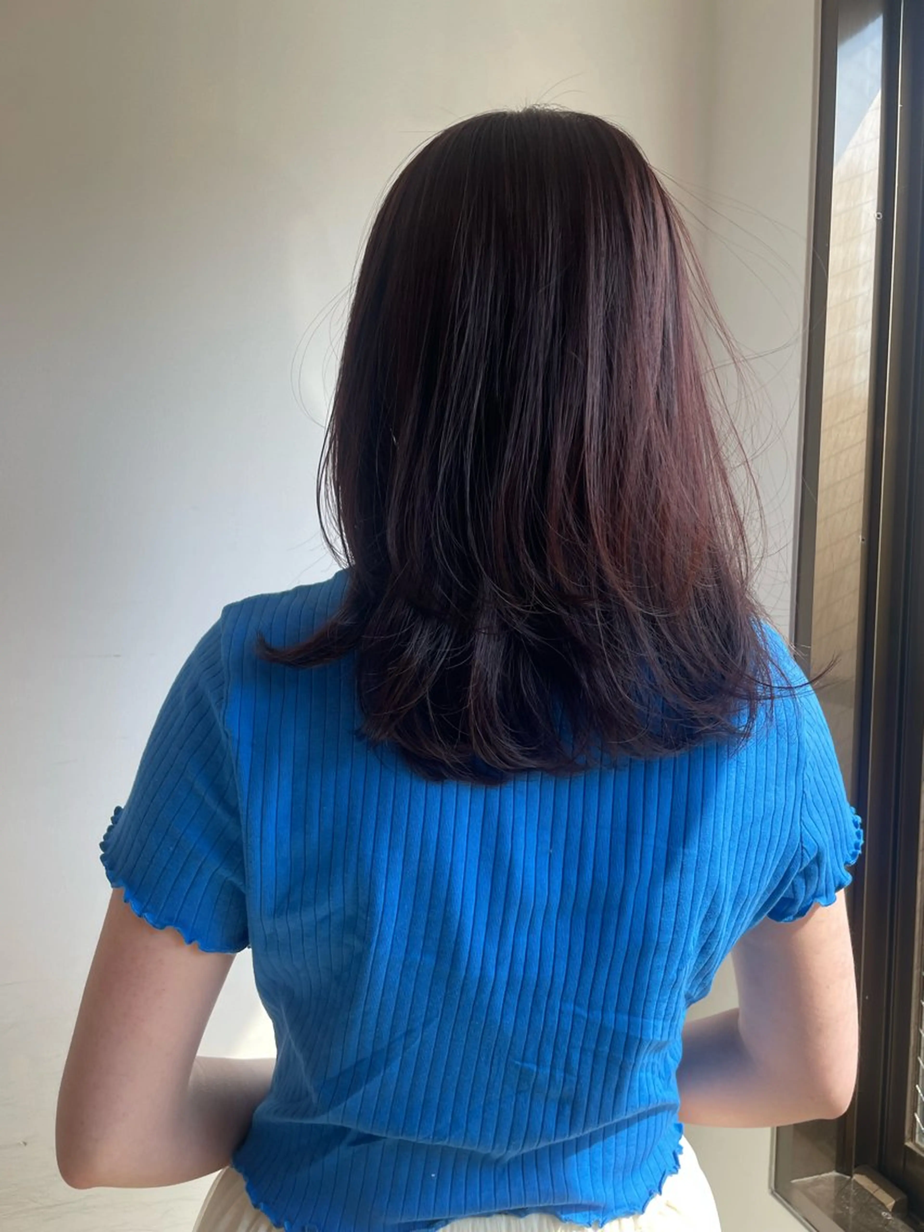 セミロング カラー ゆるふわガーリーst yle🩰yuukaのヘアスタイル