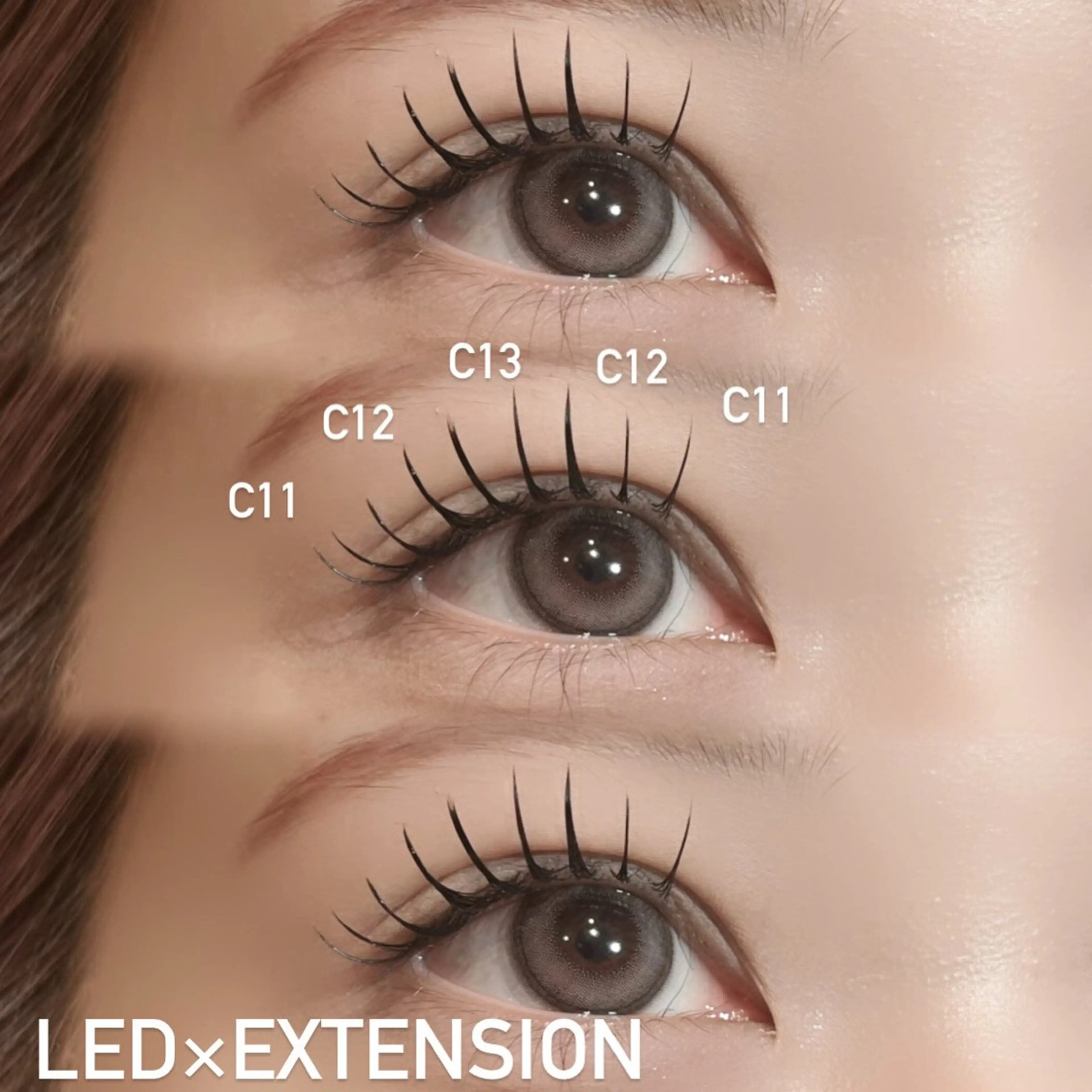 人気NO.1✨️ 【LEDマツエク💘】 最高級セーブル or フラットラッシュ 120本♡ 持続力 ◎ 【指名料込】の写真