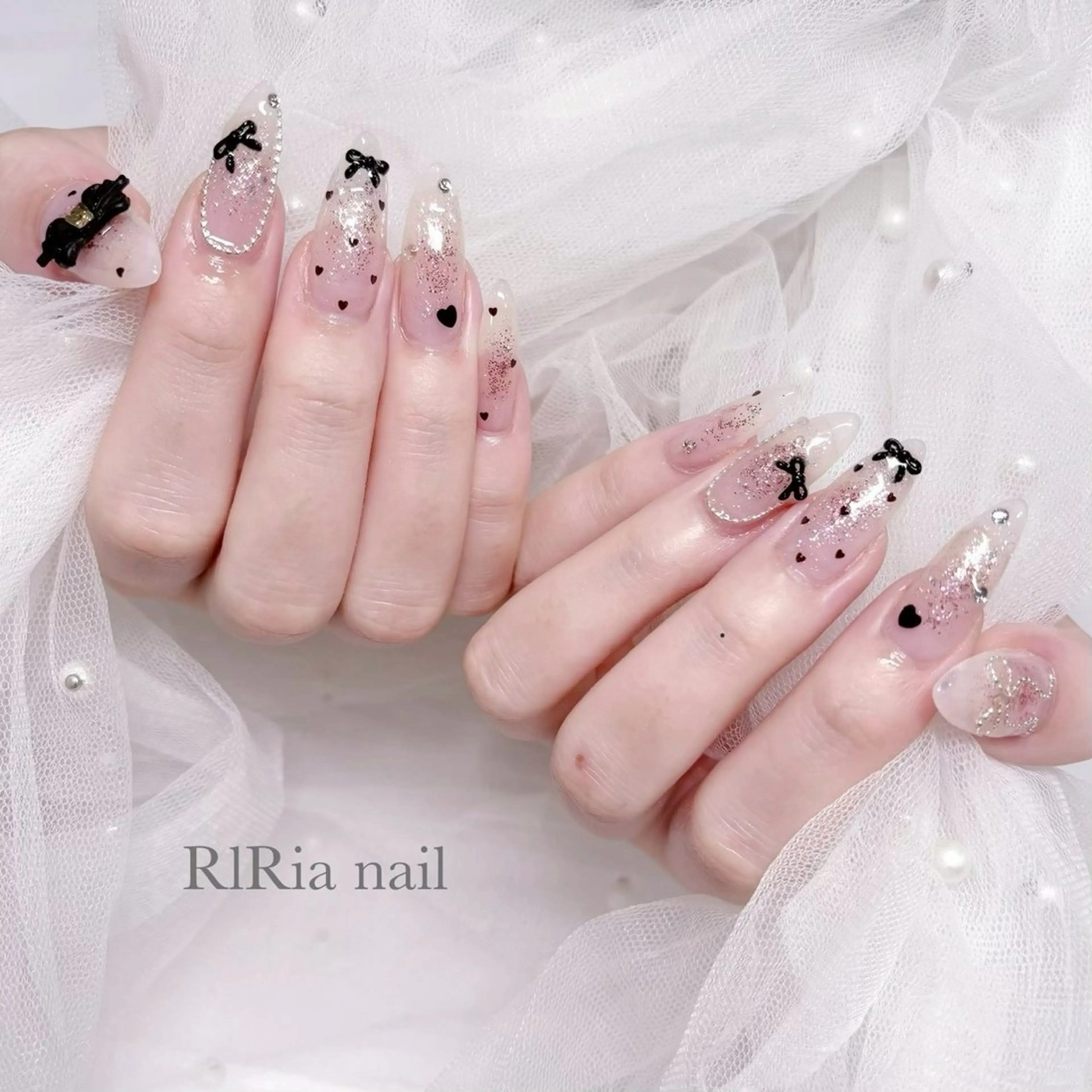 ネイル ハンドネイル 🎀RINA RIrianailのネイルデザイン