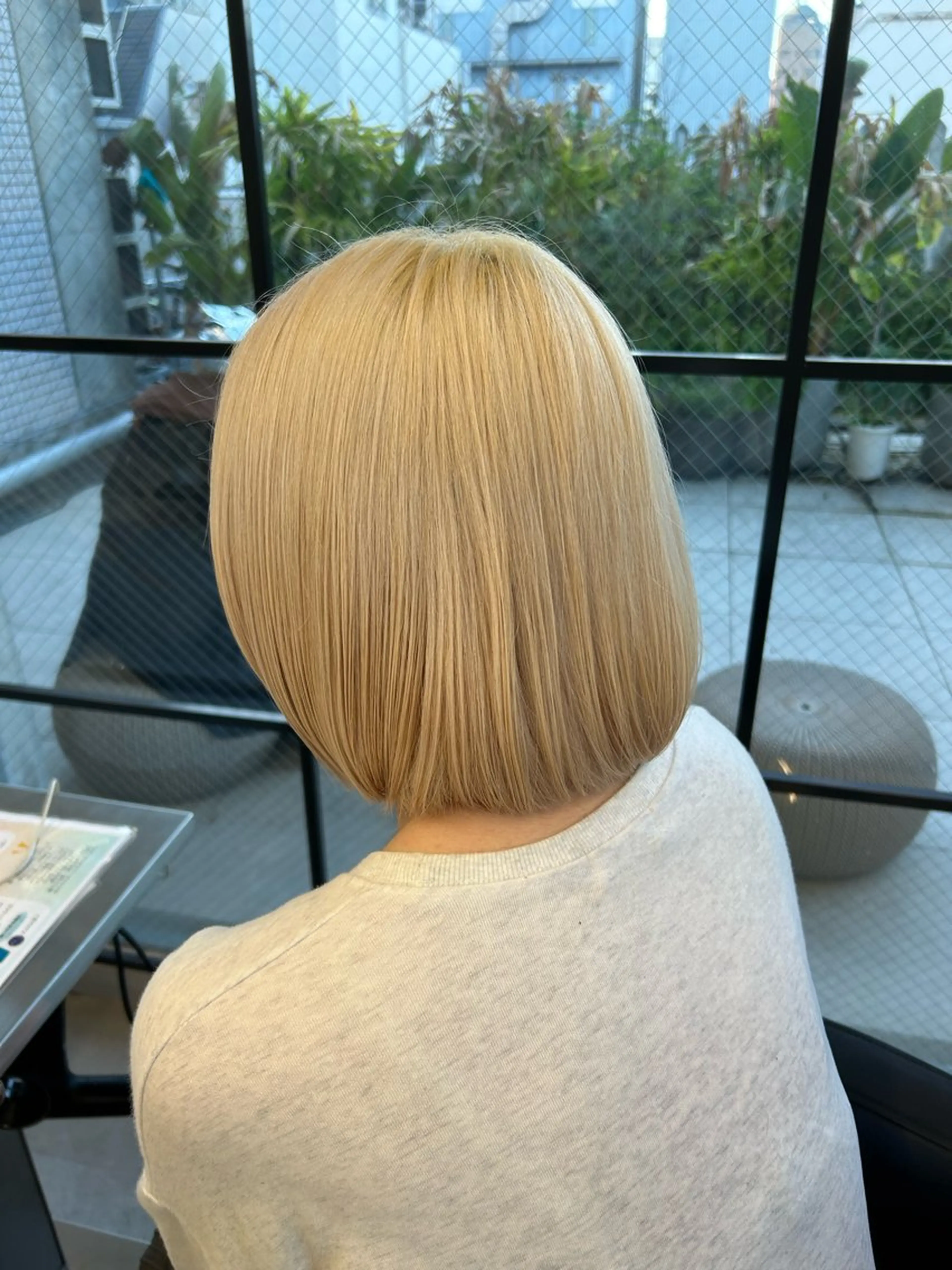 ミディアム カット ヘアカラー トリートメント 似合わせカラー ブリーチ/店長レンのヘアスタイル