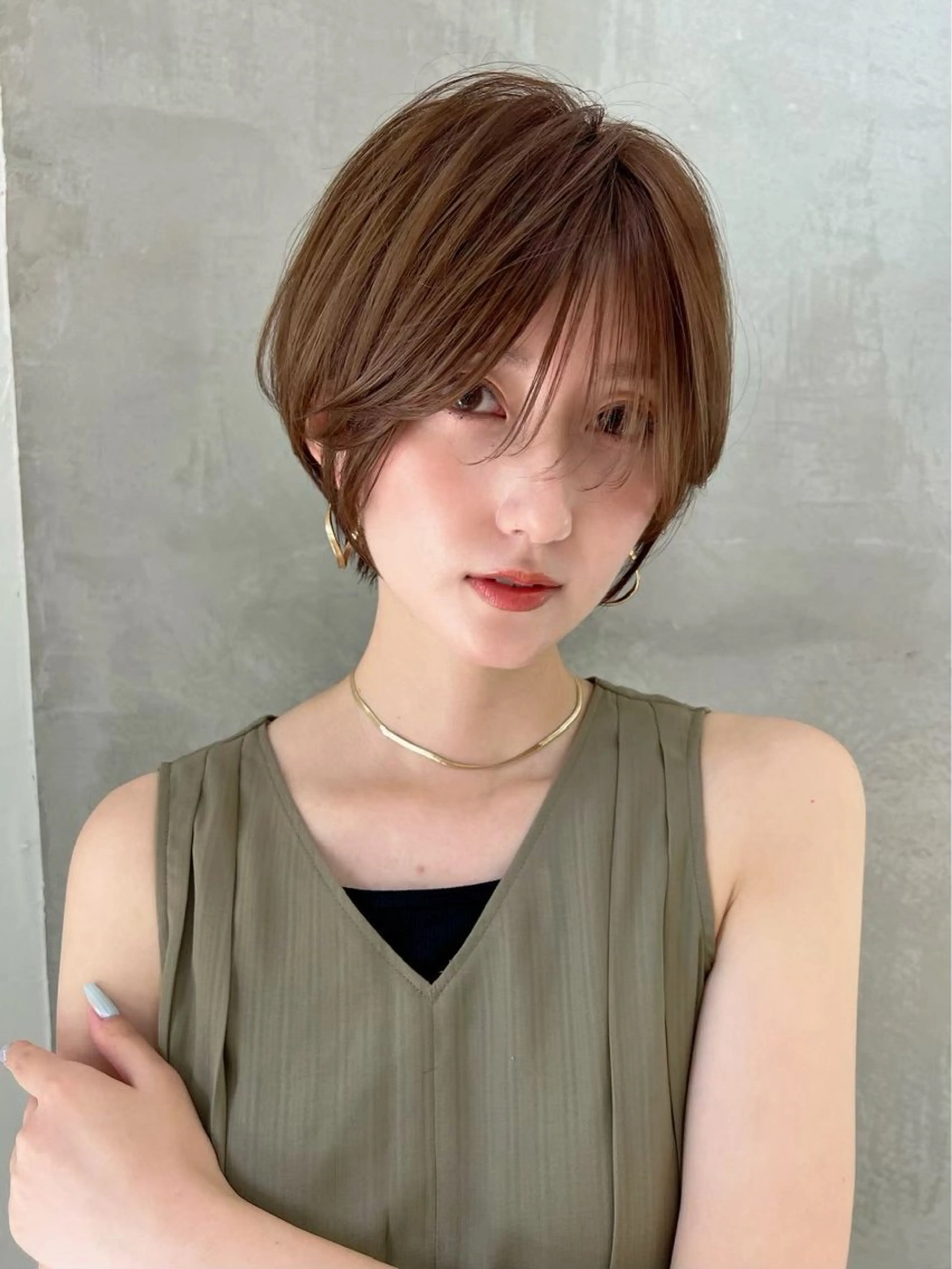 【リタッチのみも可🙆🏻‍♀️】しみない白髪染め➕1Stepトリートメント🫧の写真