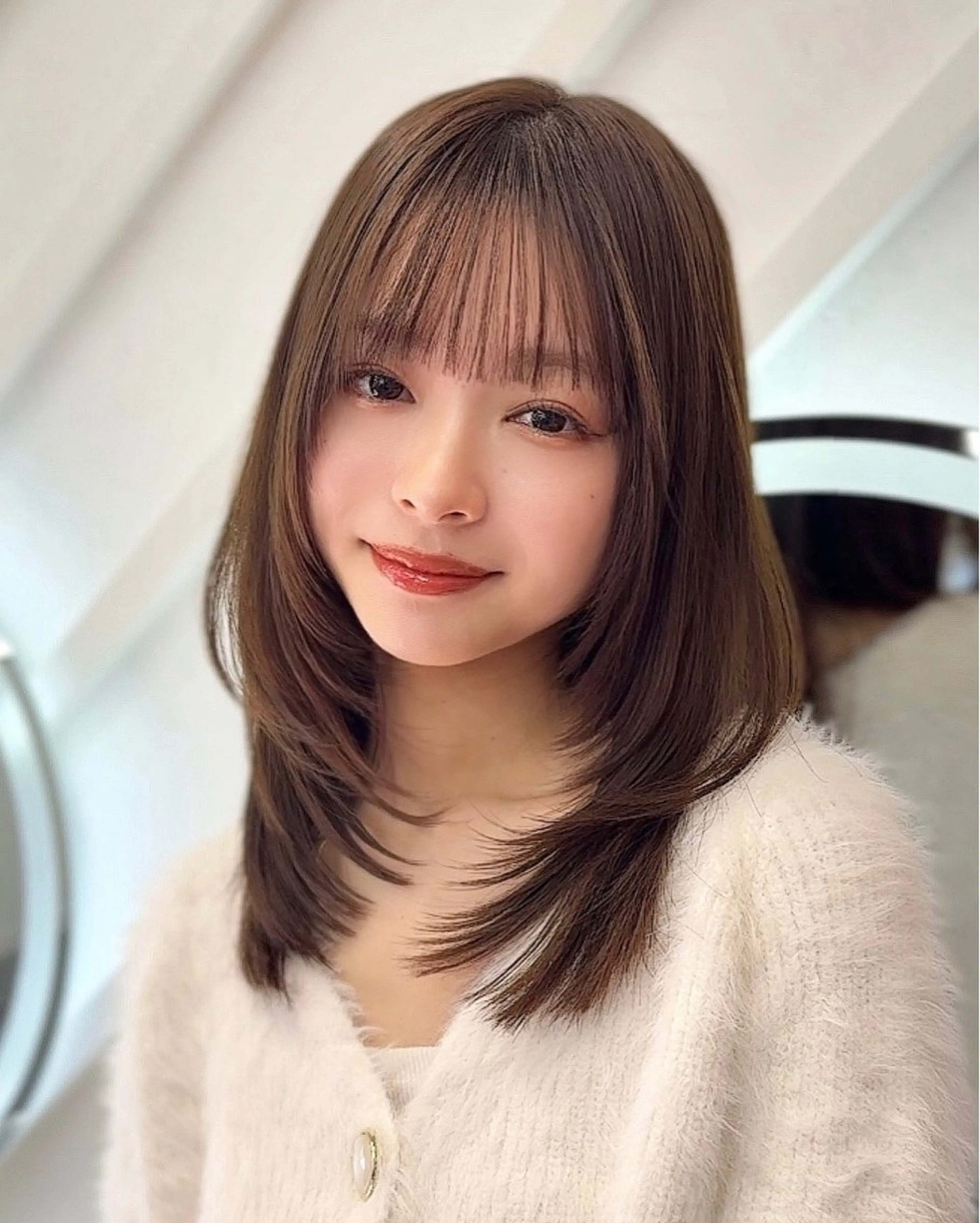 ショート カラー 莉乃/縮毛矯正/髪質 改善/艶カラーのヘアスタイル