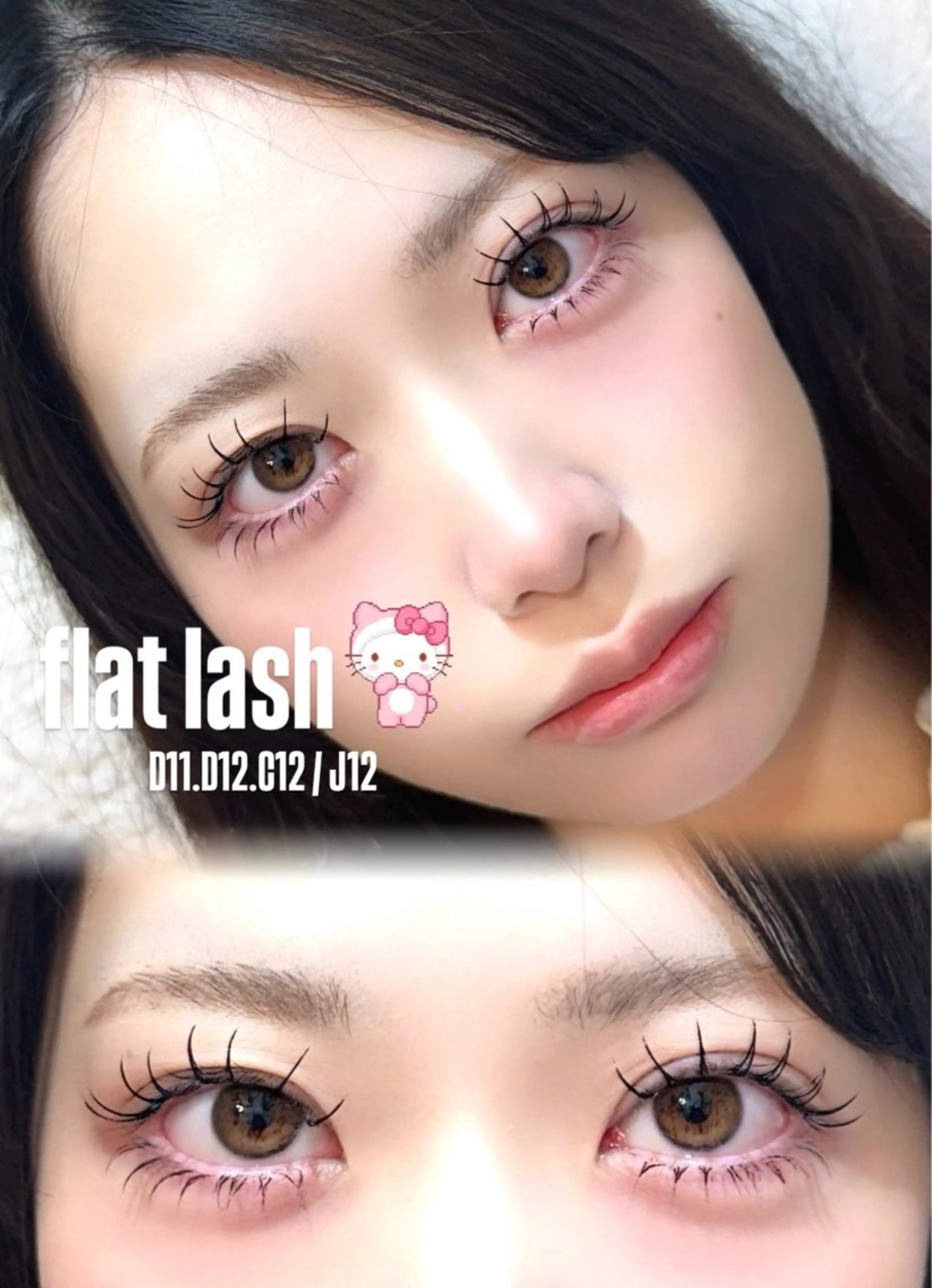 マツエク・マツパ マツエク 🎀 SAKURA 🎀のマツエク・マツパデザイン