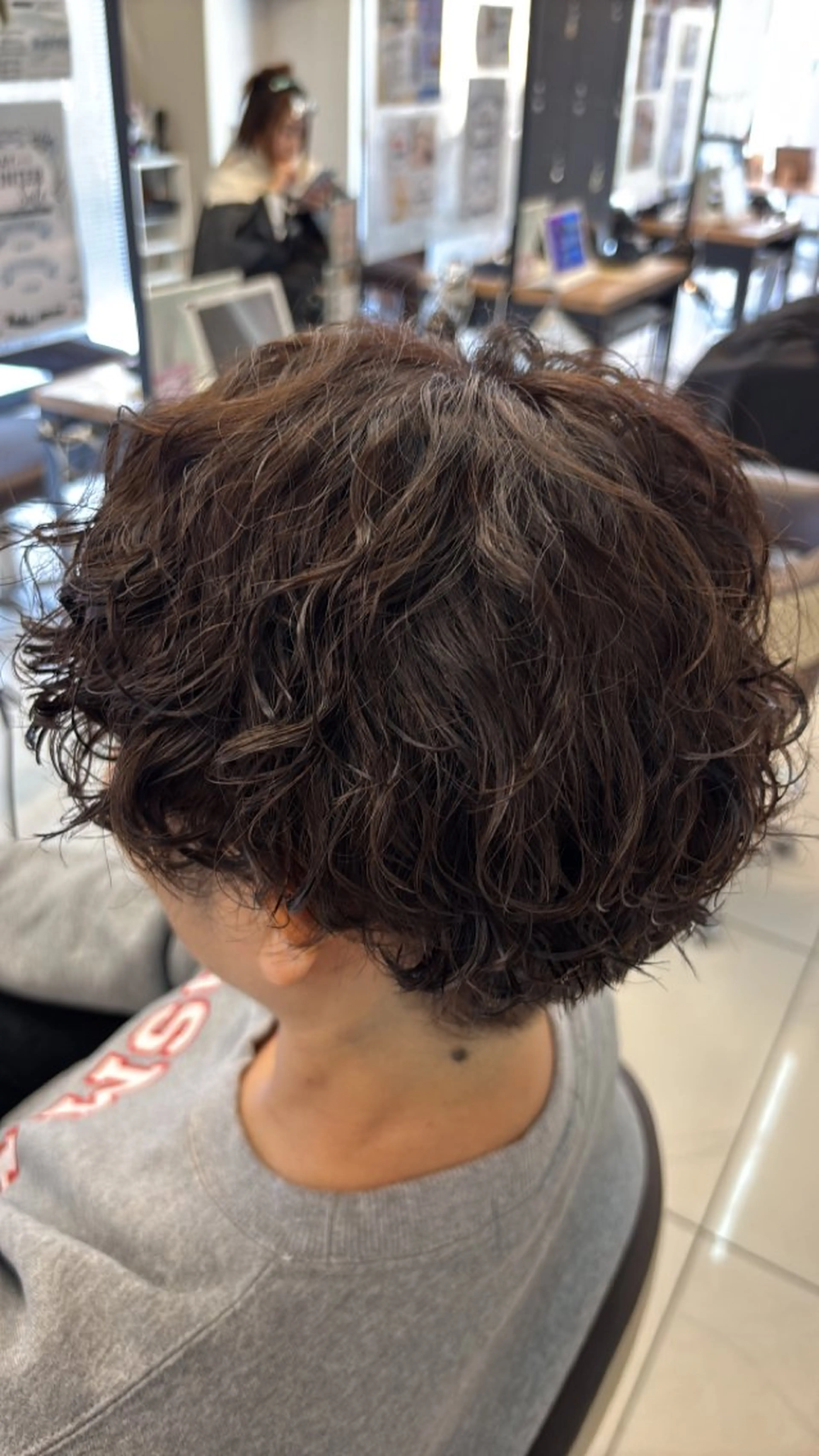 パーマ 檜皮 夢子のヘアスタイル