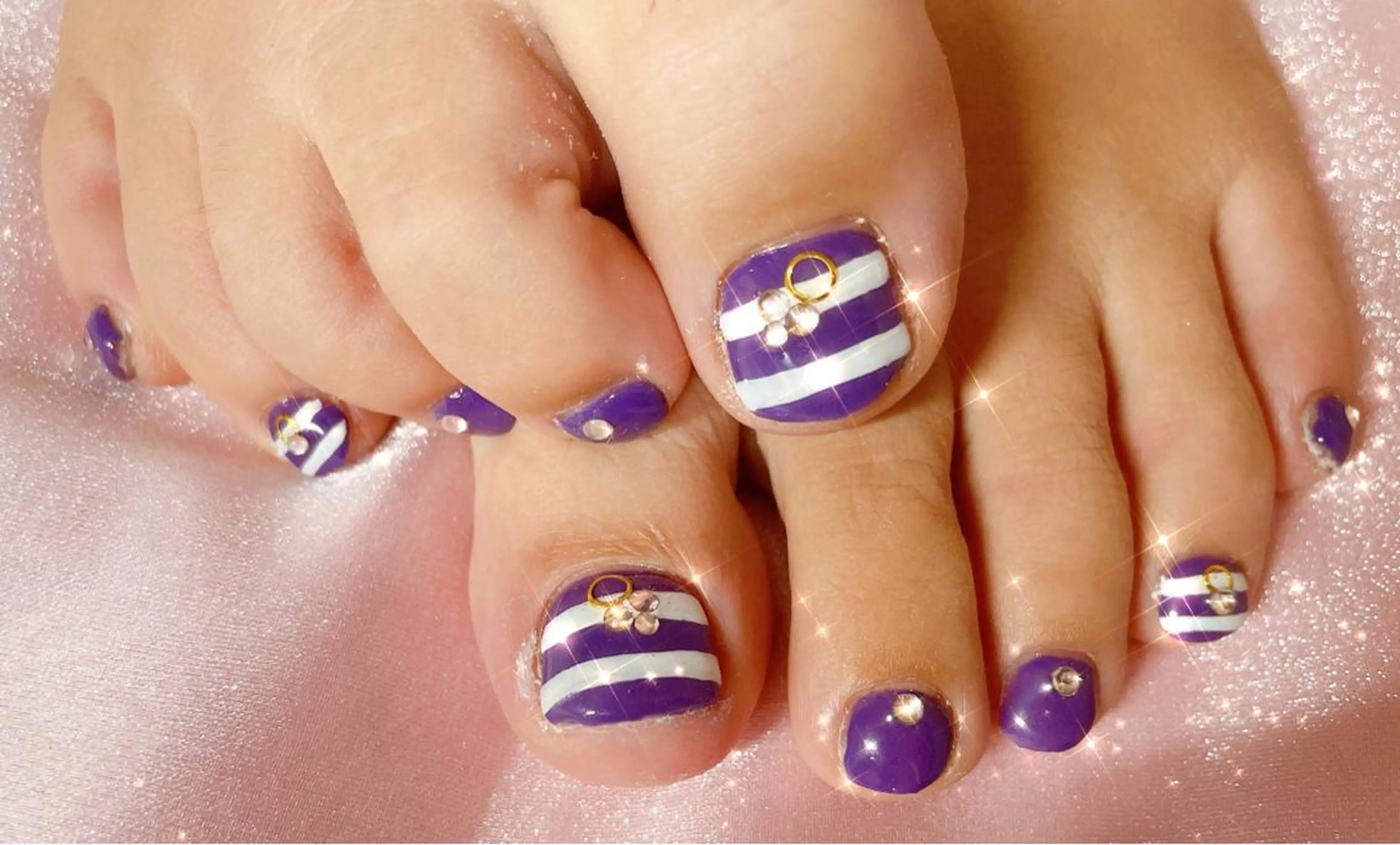 ネイル フットネイル twincle nailのネイルデザイン