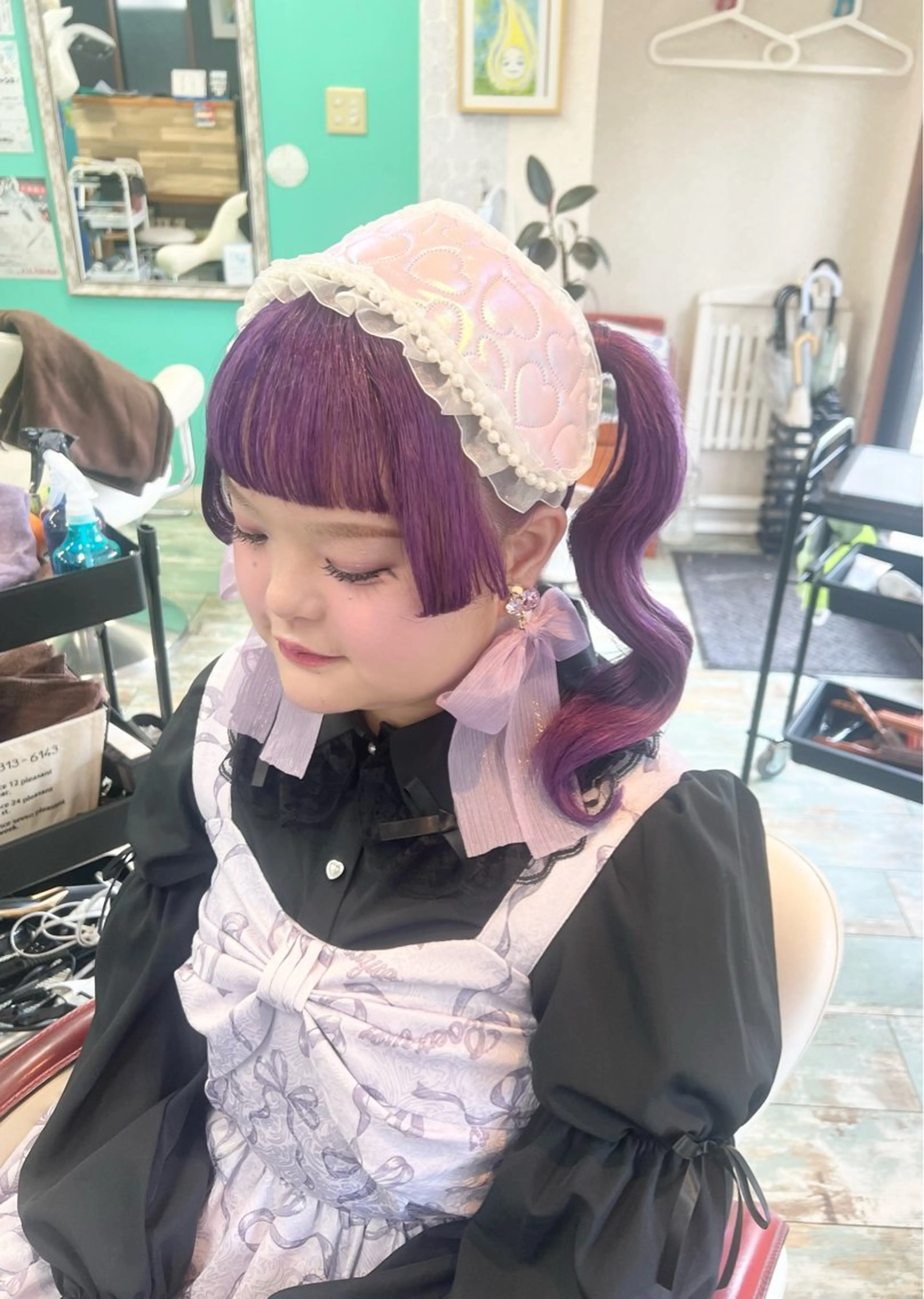 セミロング ヘアセット Fun  hair make所属・田牧 みゆきのヘアスタイル