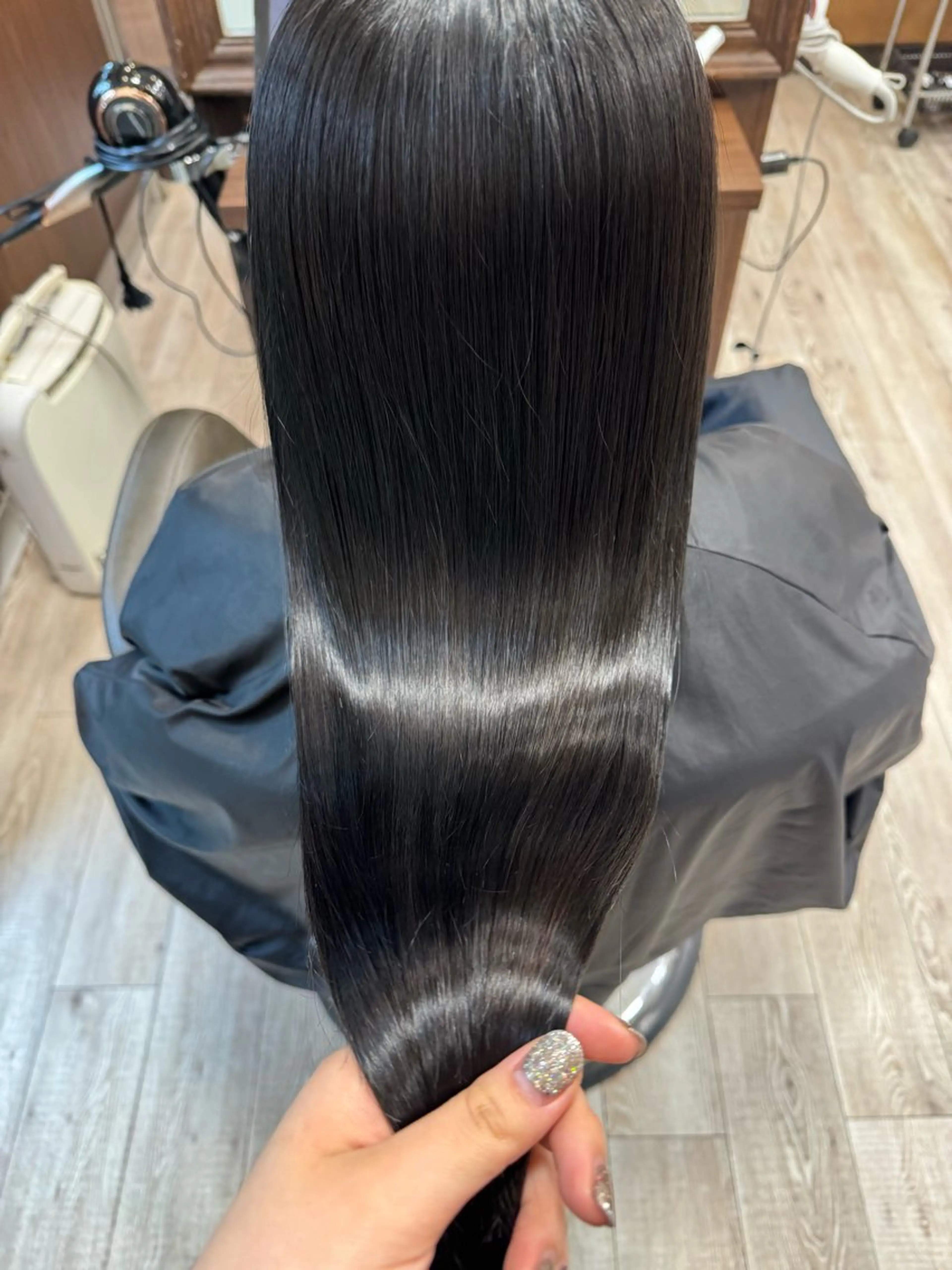 ロング トリートメント ヘアカラー トリートメント メンズカット/透明感 カラー/河端悠花のヘアスタイル