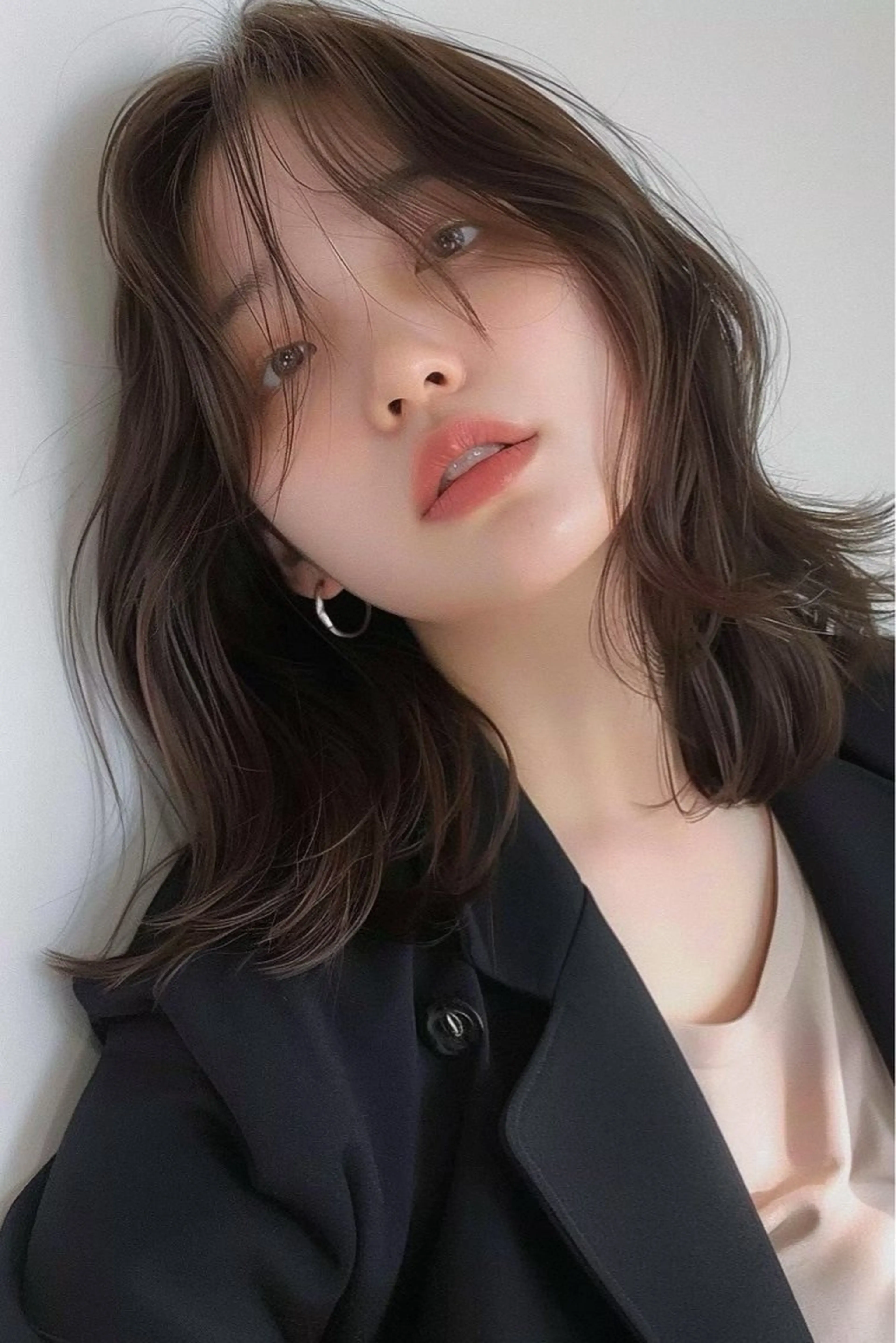 ミディアム lana hair 新宿/髪質改善/韓国のヘアスタイル