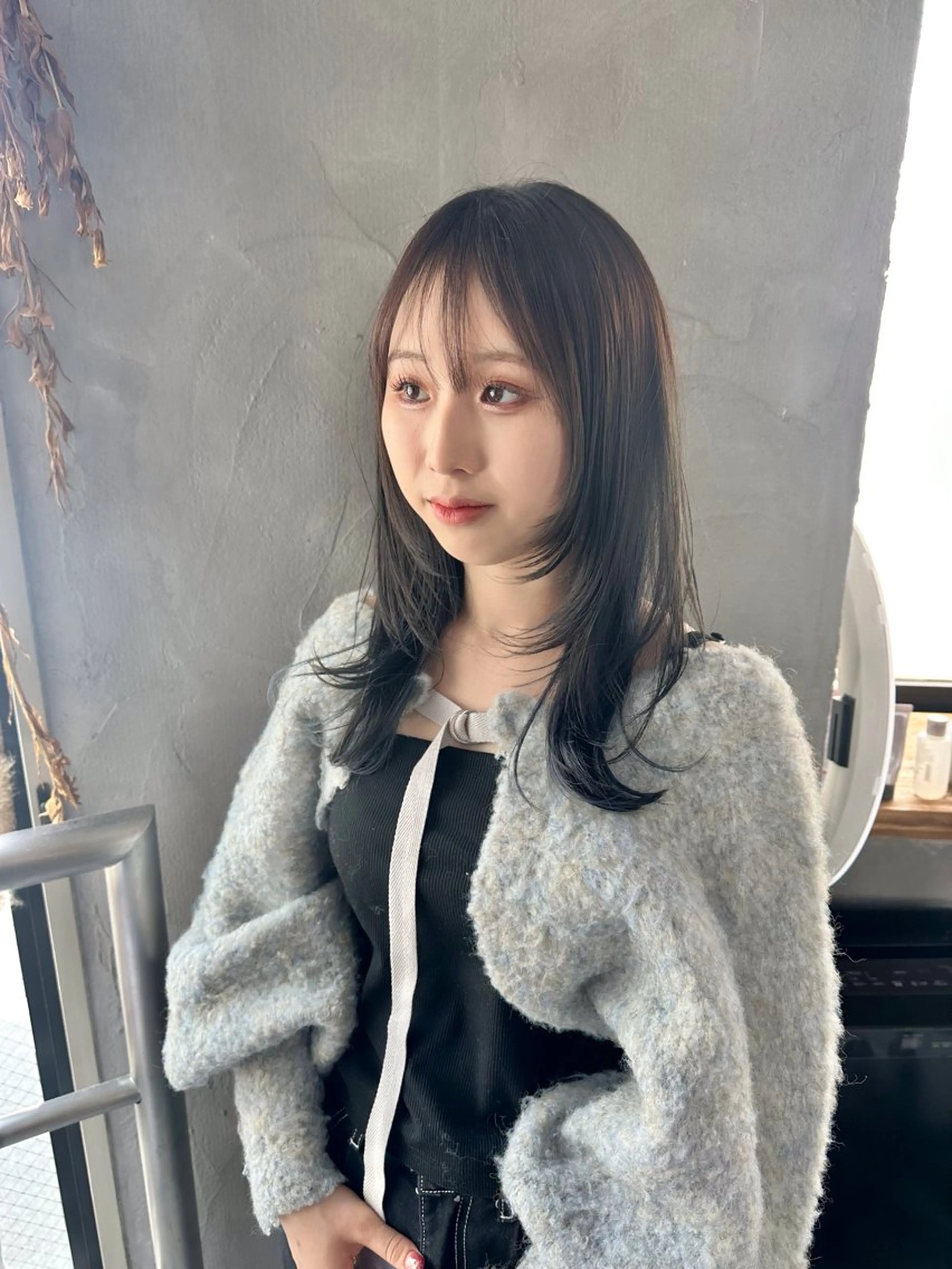 セミロング レイヤーカット ウルフカット カット トリートメント ウルフ/レイヤー🪐 MANAのヘアスタイル