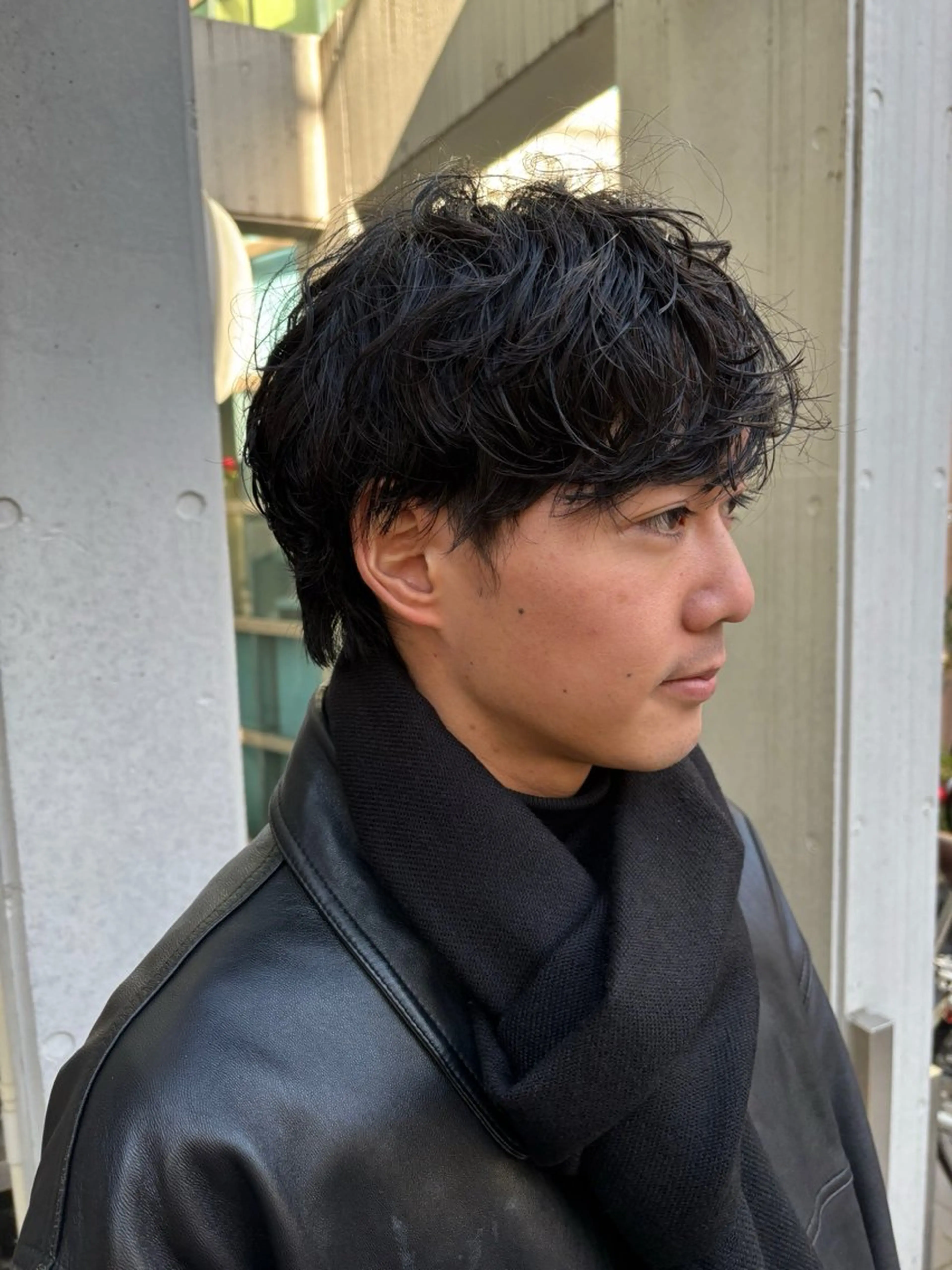 パーマ メンズ 池田理紗/ bob/メンズカットのヘアスタイル