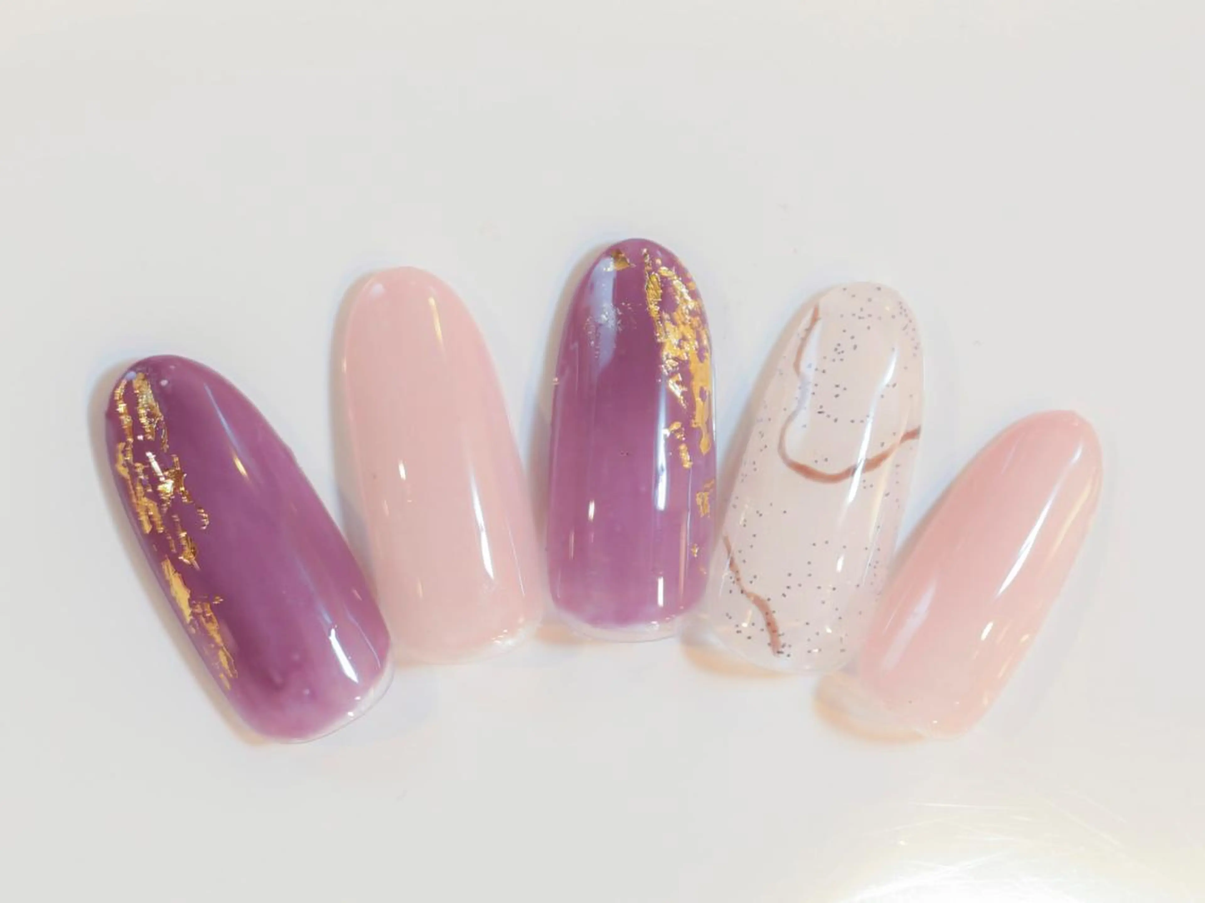 ネイル ニュアンスネイル ハンドネイル Protea ❁⃘*.ﾟ清家 美穂のネイルデザイン