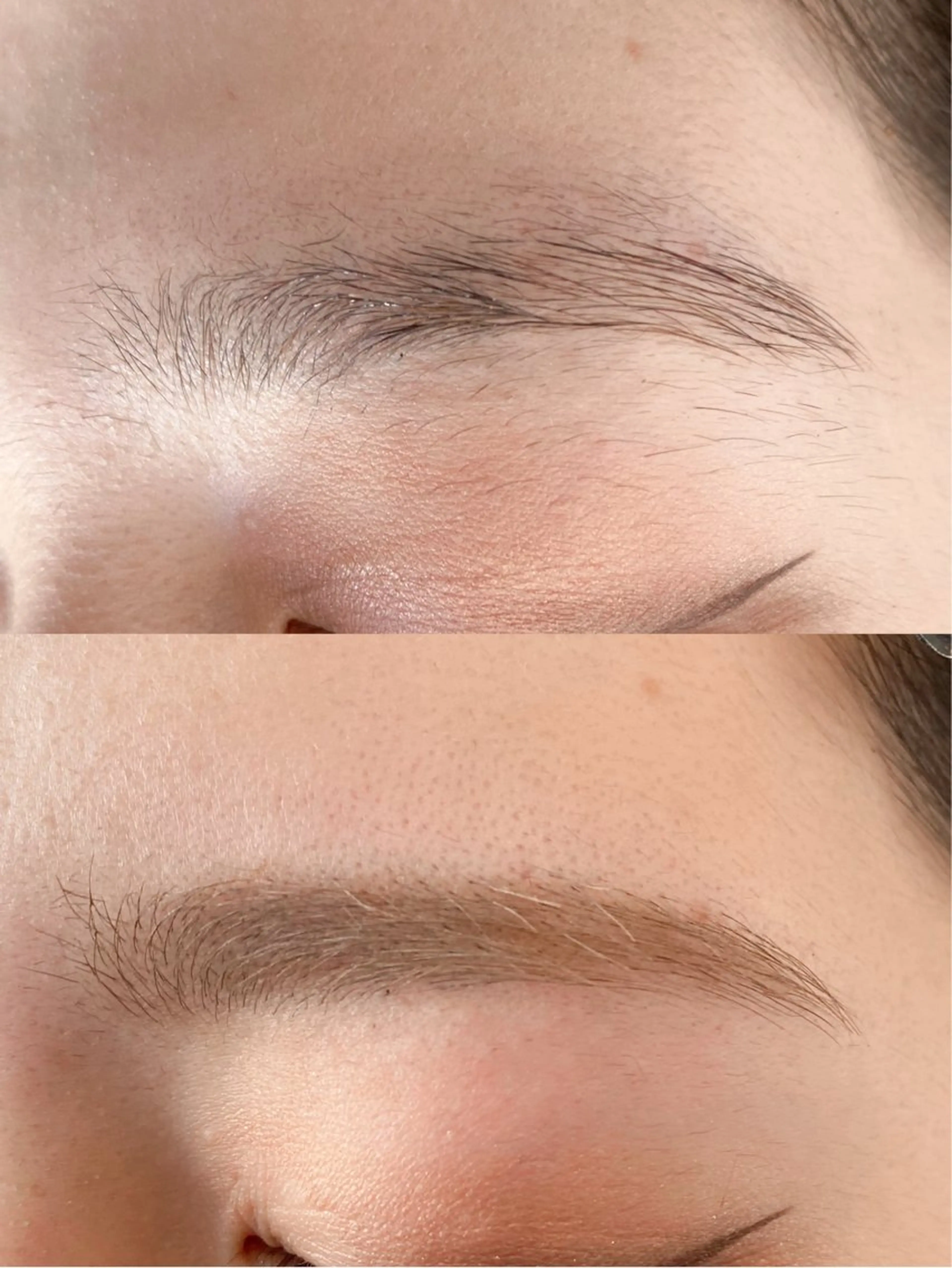 【学割U23ブロウ】眉毛ワックス脱毛+間引き・CUT相談+メイク仕上げ✨学生さん限定メニューです♡の写真