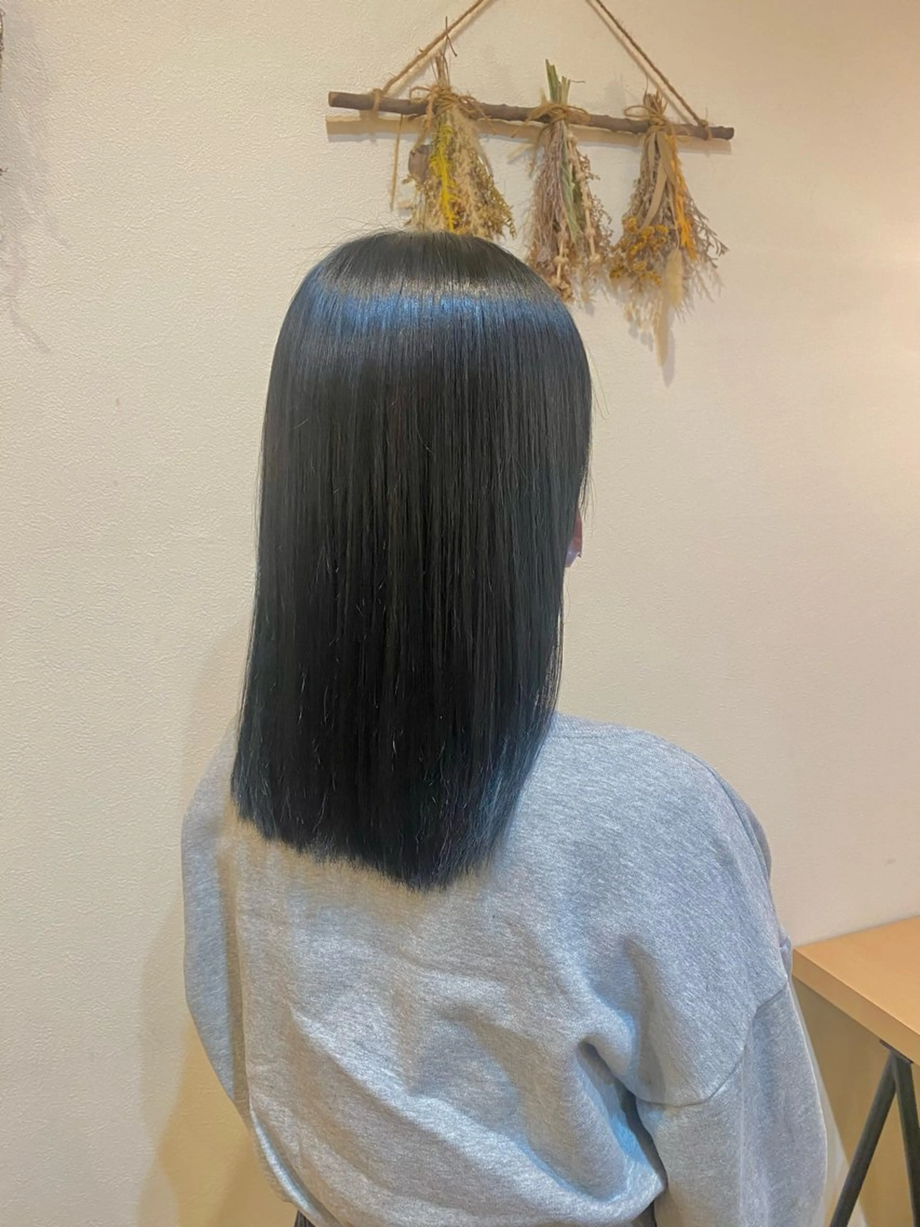 ワンカラー+トリートメントの写真