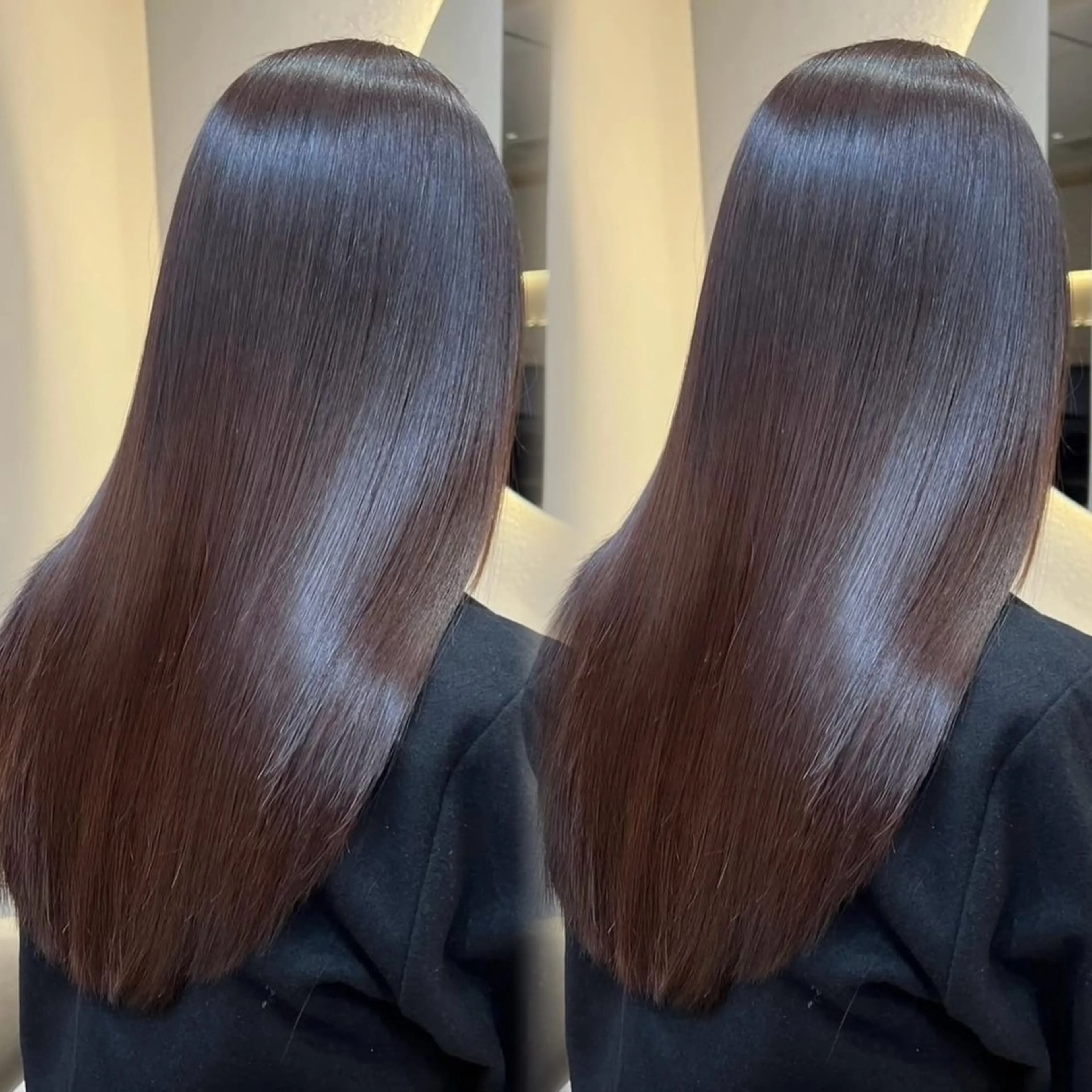 🍬新規限定🍬髪質改善縮毛矯正＋【高補修トリートメント】🌸ダメージレスで潤う美髪ストレート✨の写真